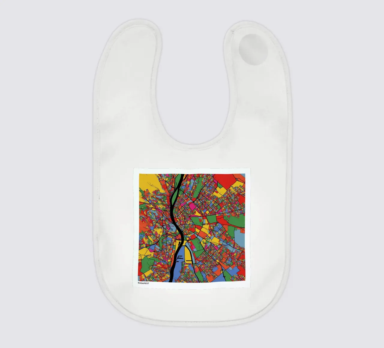Budapest bavaglino da The Cartography Collection