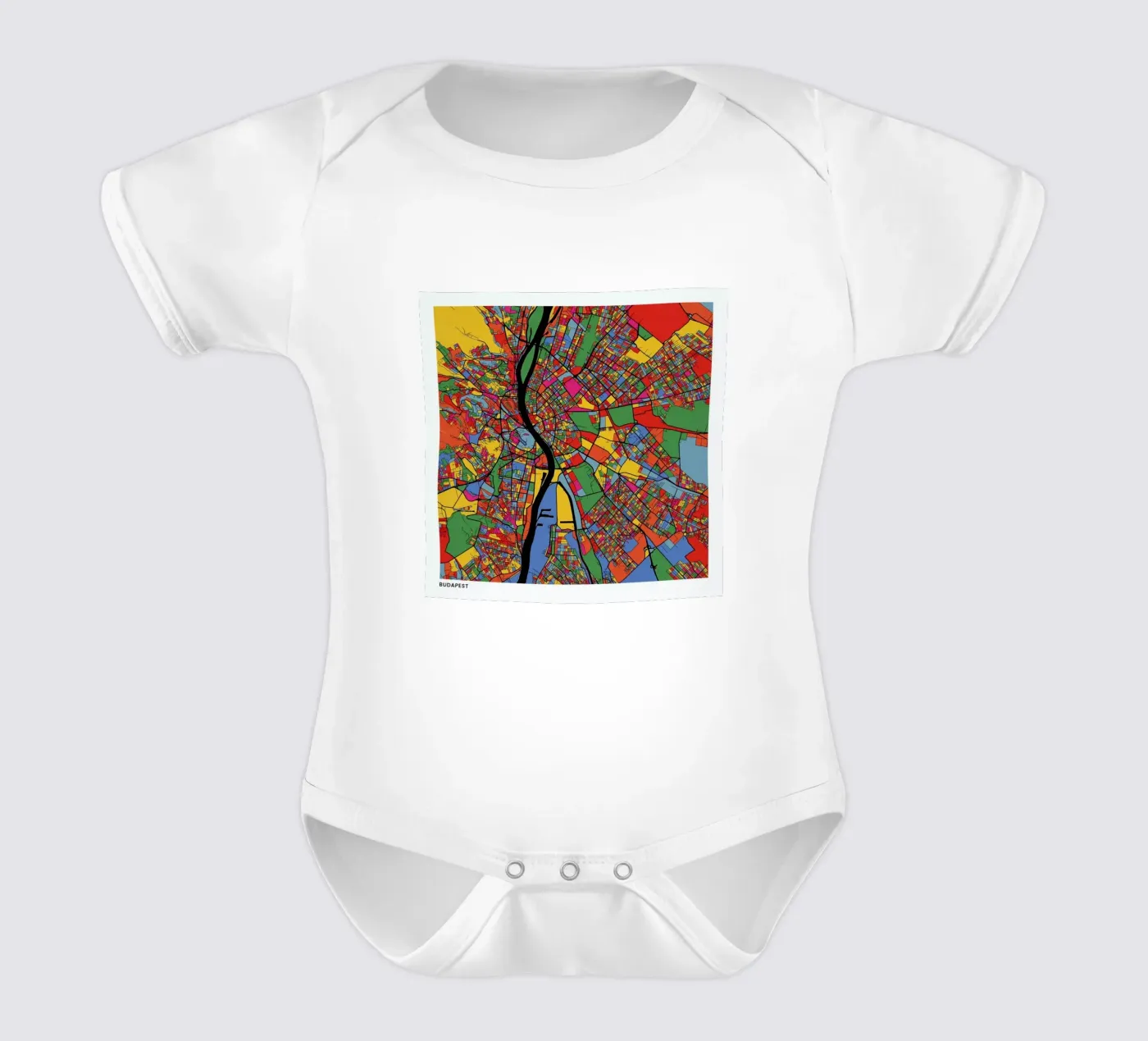 Budapest body bébé de The Cartography Collection