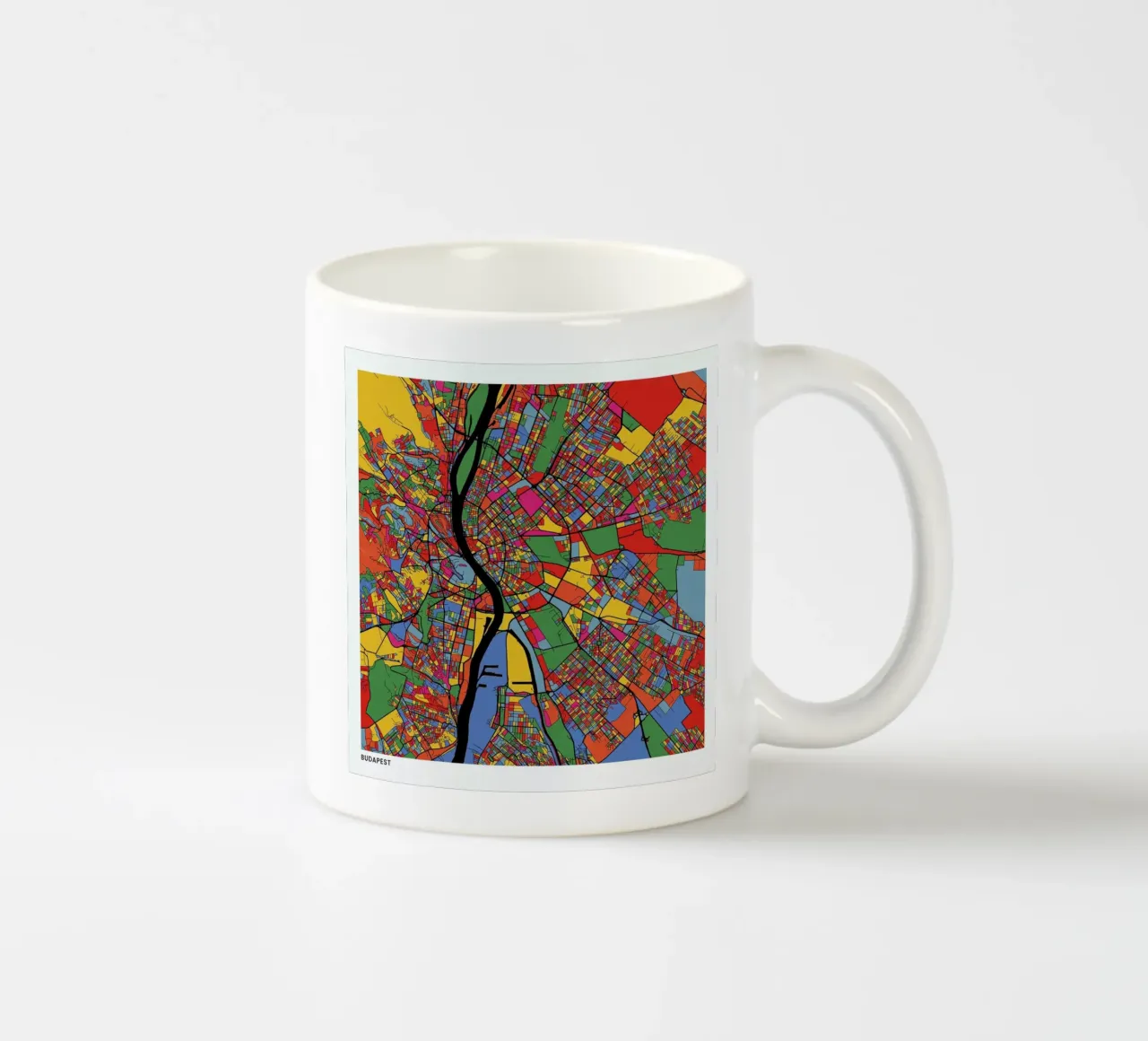 Budapest tazza in ceramica da The Cartography Collection