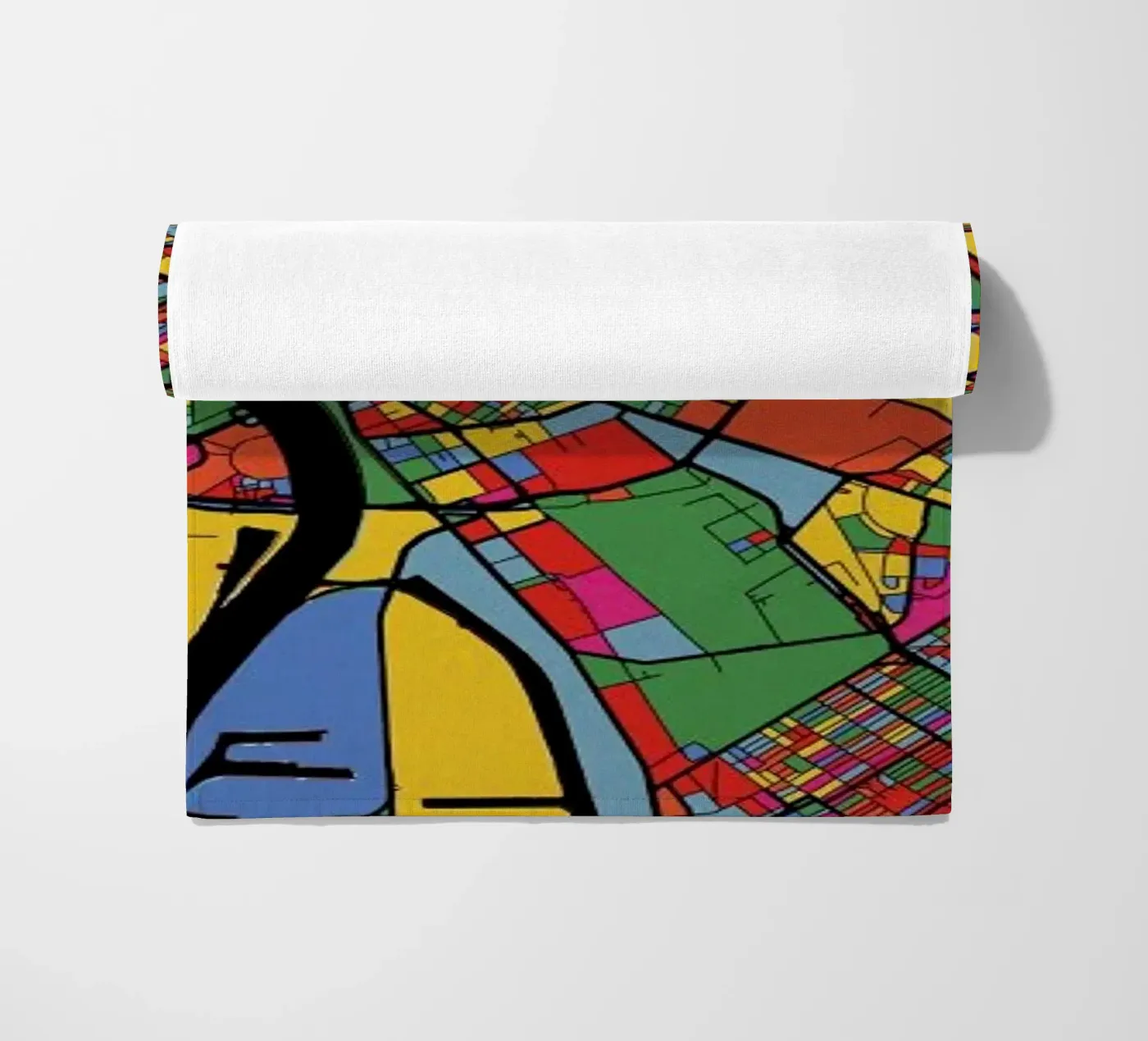 Budapest strandhanddoek van The Cartography Collection