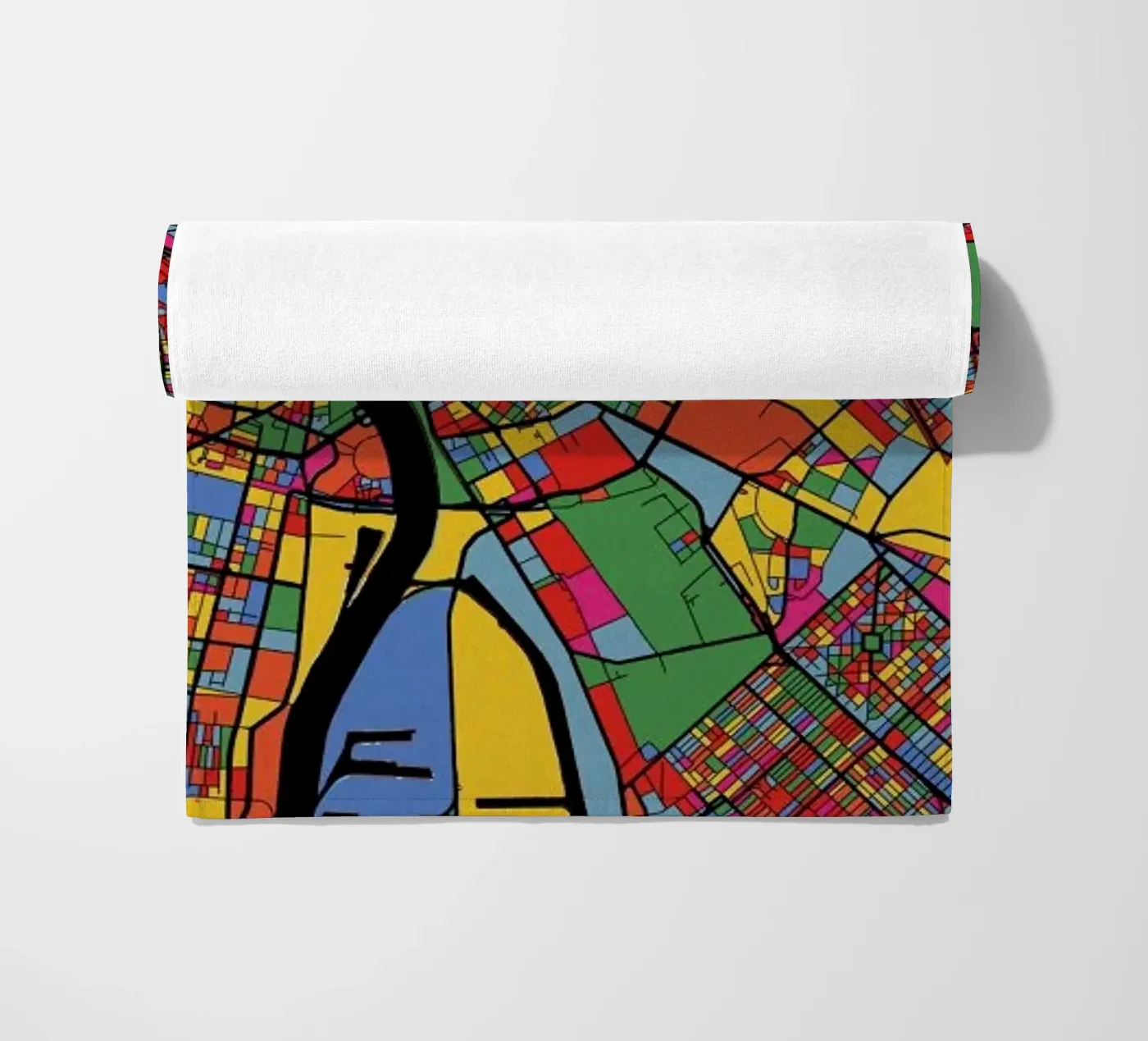 Budapest strandhanddoek van The Cartography Collection