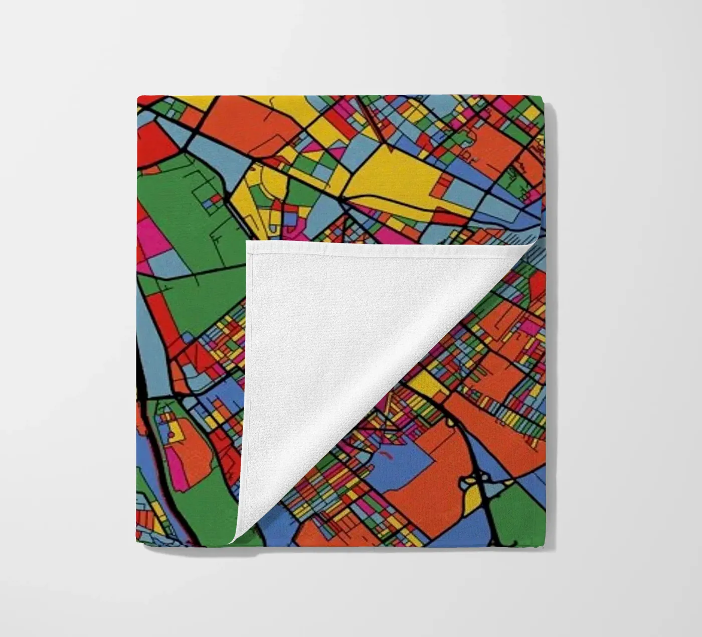 Budapest strandhanddoek van The Cartography Collection