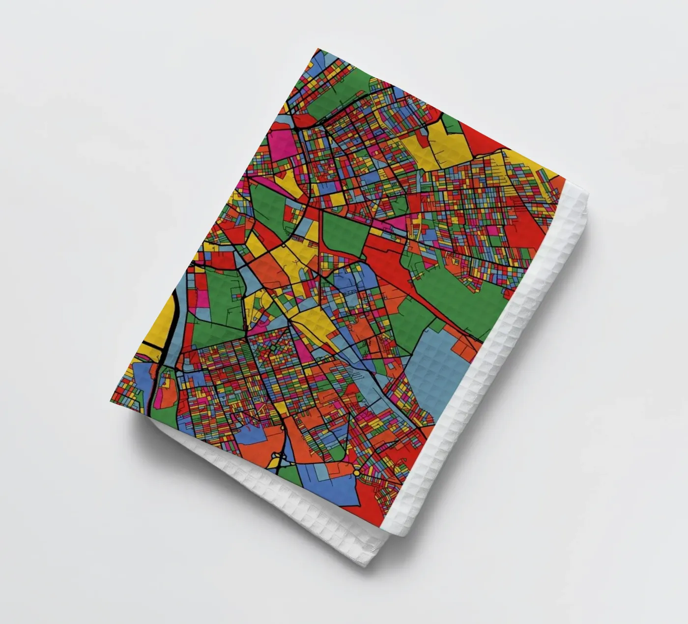 Budapest Geschirrtuch von The Cartography Collection