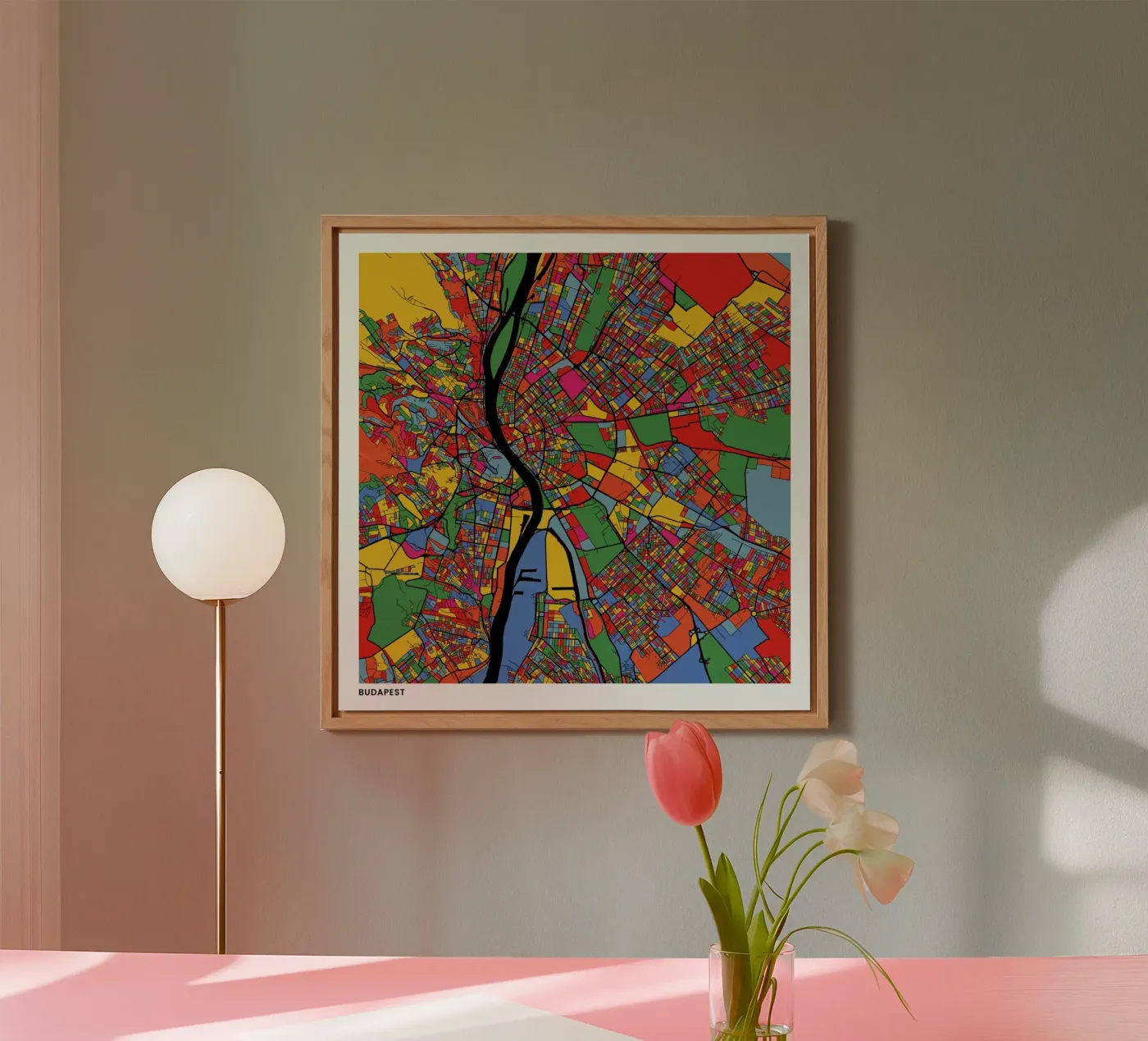 Budapest pannello forex da The Cartography Collection