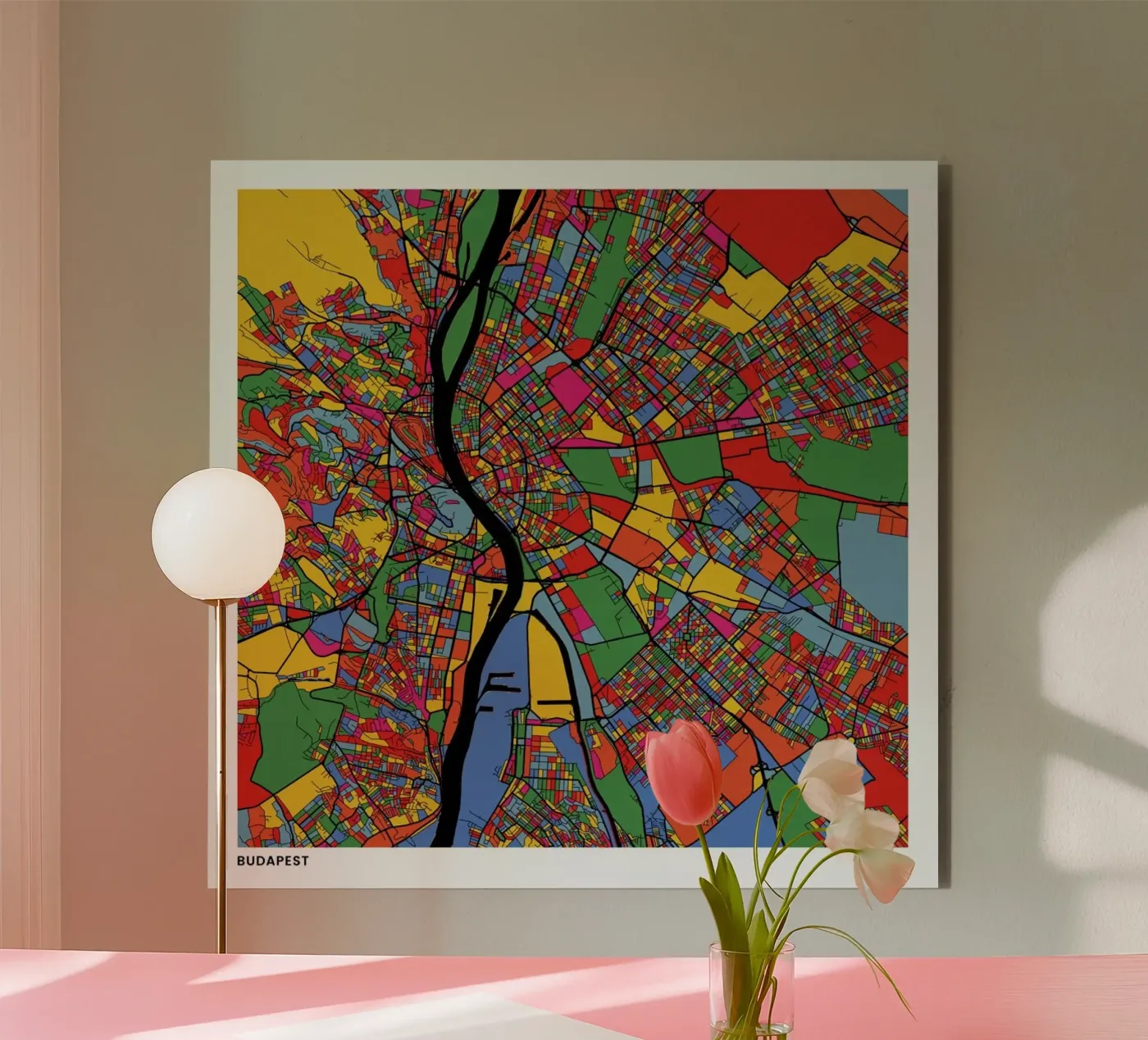 Budapest pannello forex da The Cartography Collection