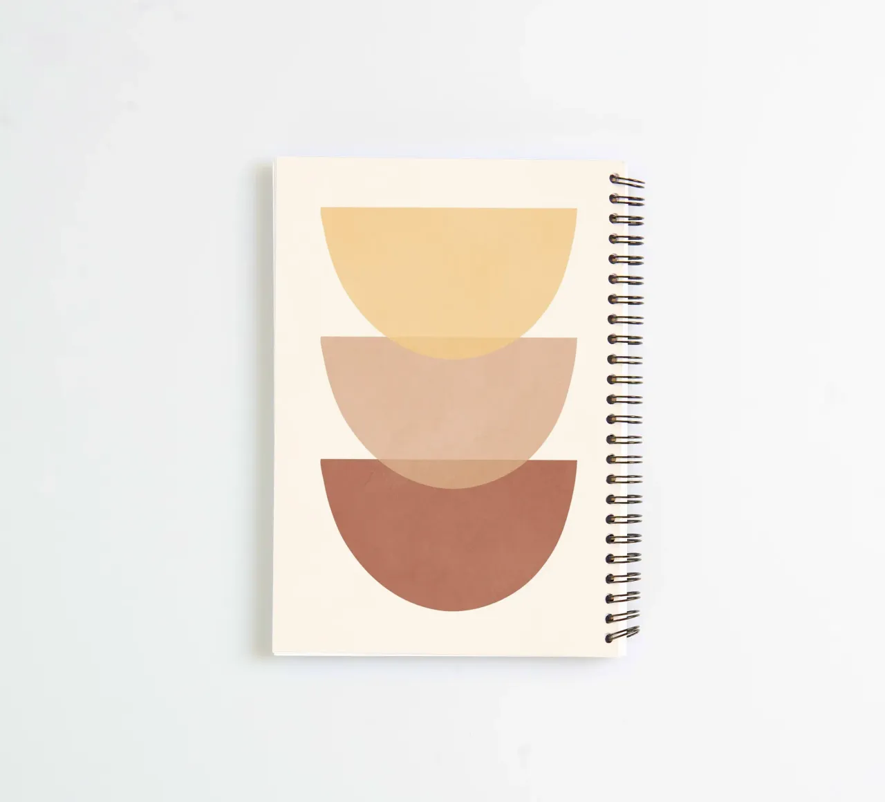 Abstract Minimal Shapes 96 spiral notebook by ThingDesign