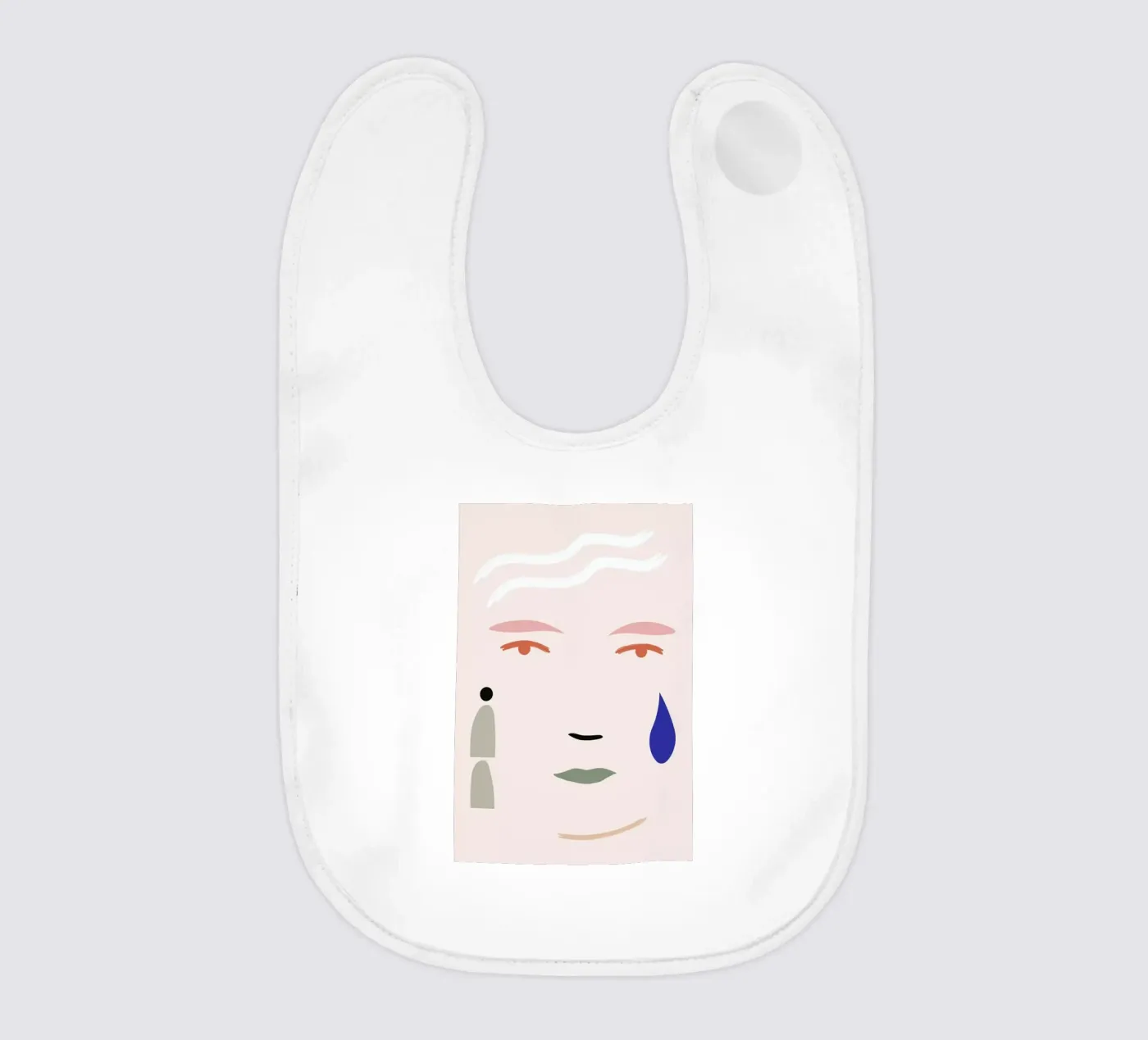 Tear baby slabbetje van Pure