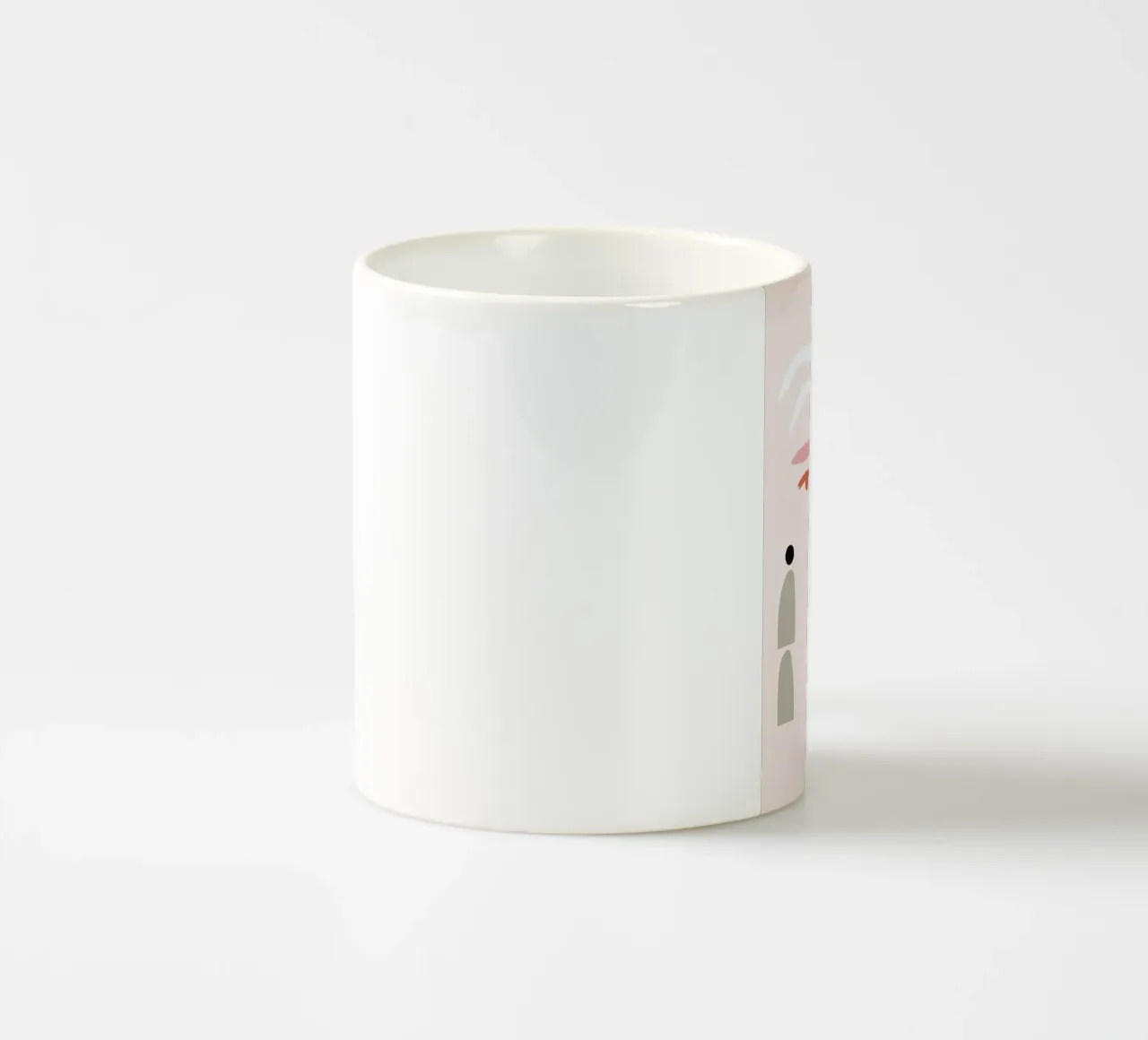 Tear tazza in ceramica da Pure
