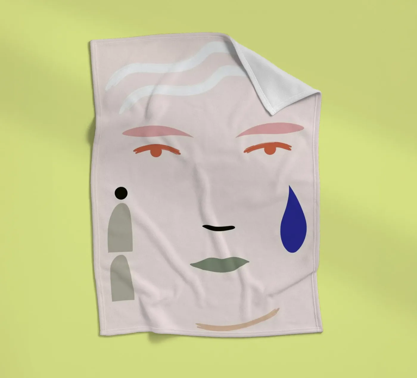 Tear fleecedeken van Pure