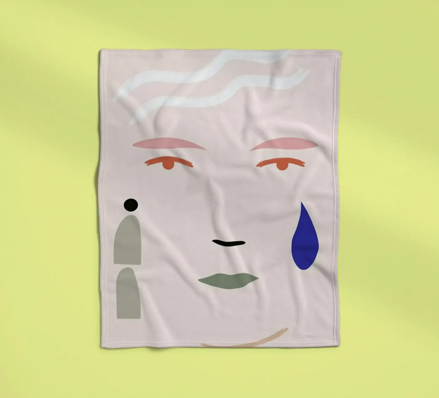 Tear fleecedeken van Pure