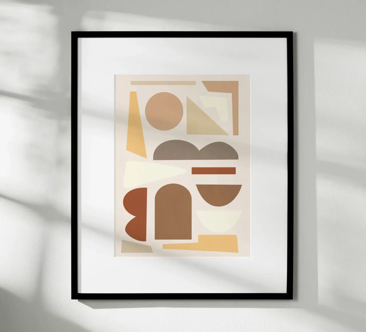 Abstract Minimal Shapes 97 hahnemühle by ThingDesign