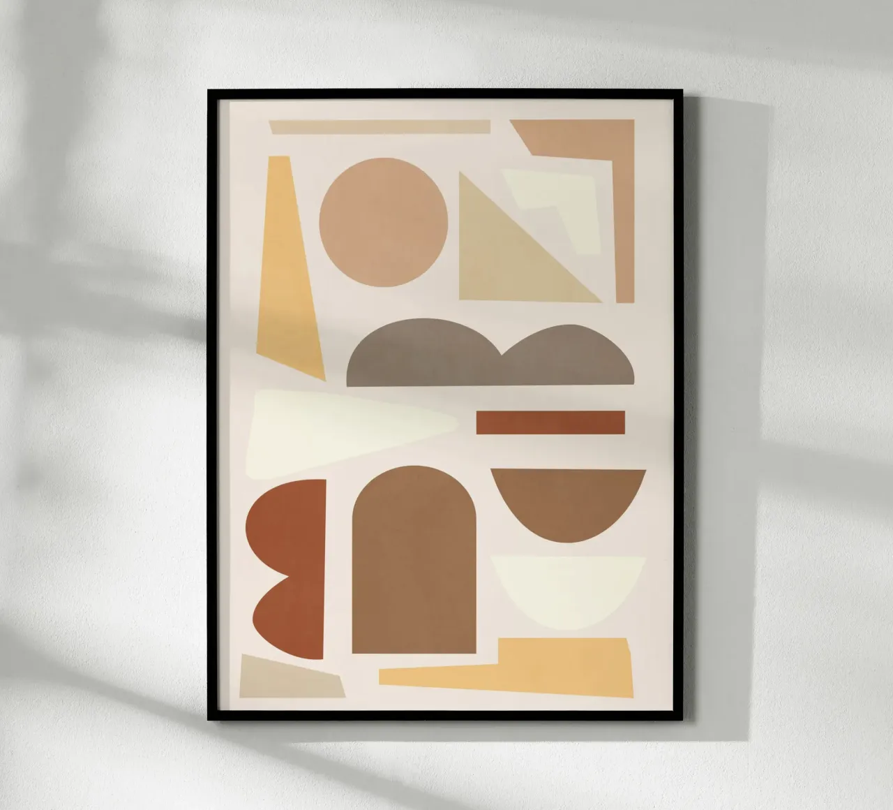 Abstract Minimal Shapes 97 hahnemühle by ThingDesign