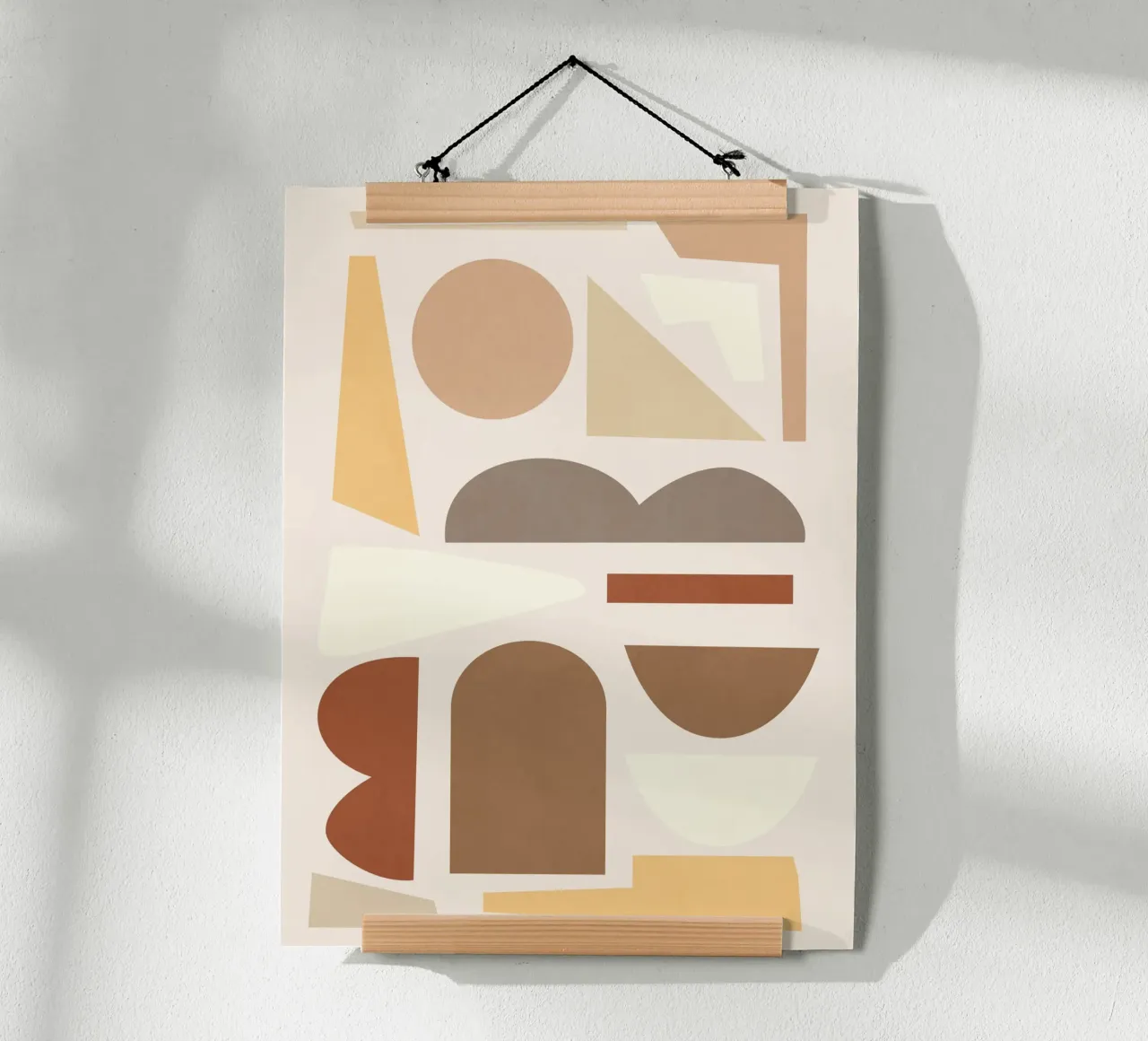 Abstract Minimal Shapes 97 hahnemühle by ThingDesign