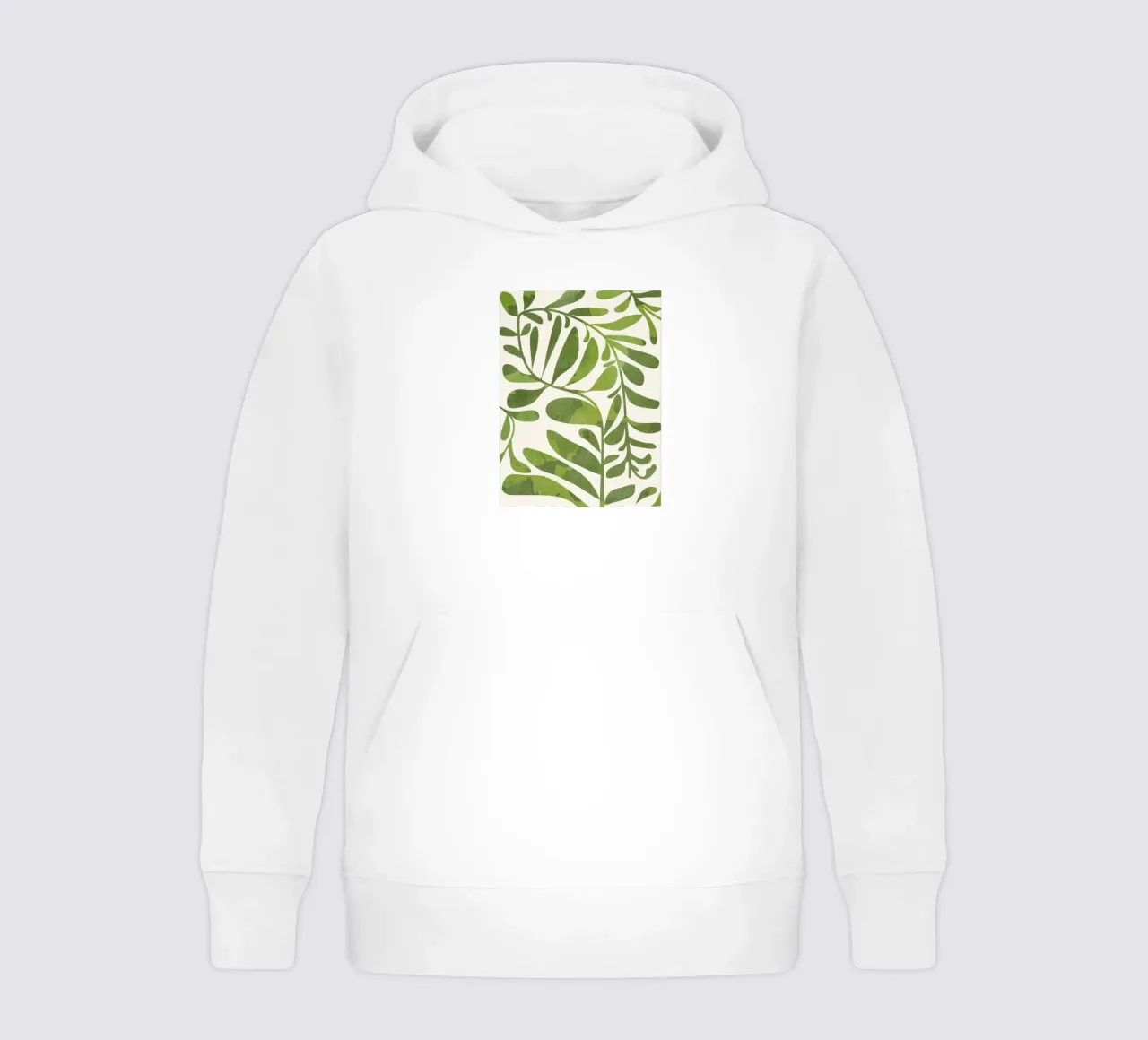 Abstract Plant kids hoodie by ThingDesign