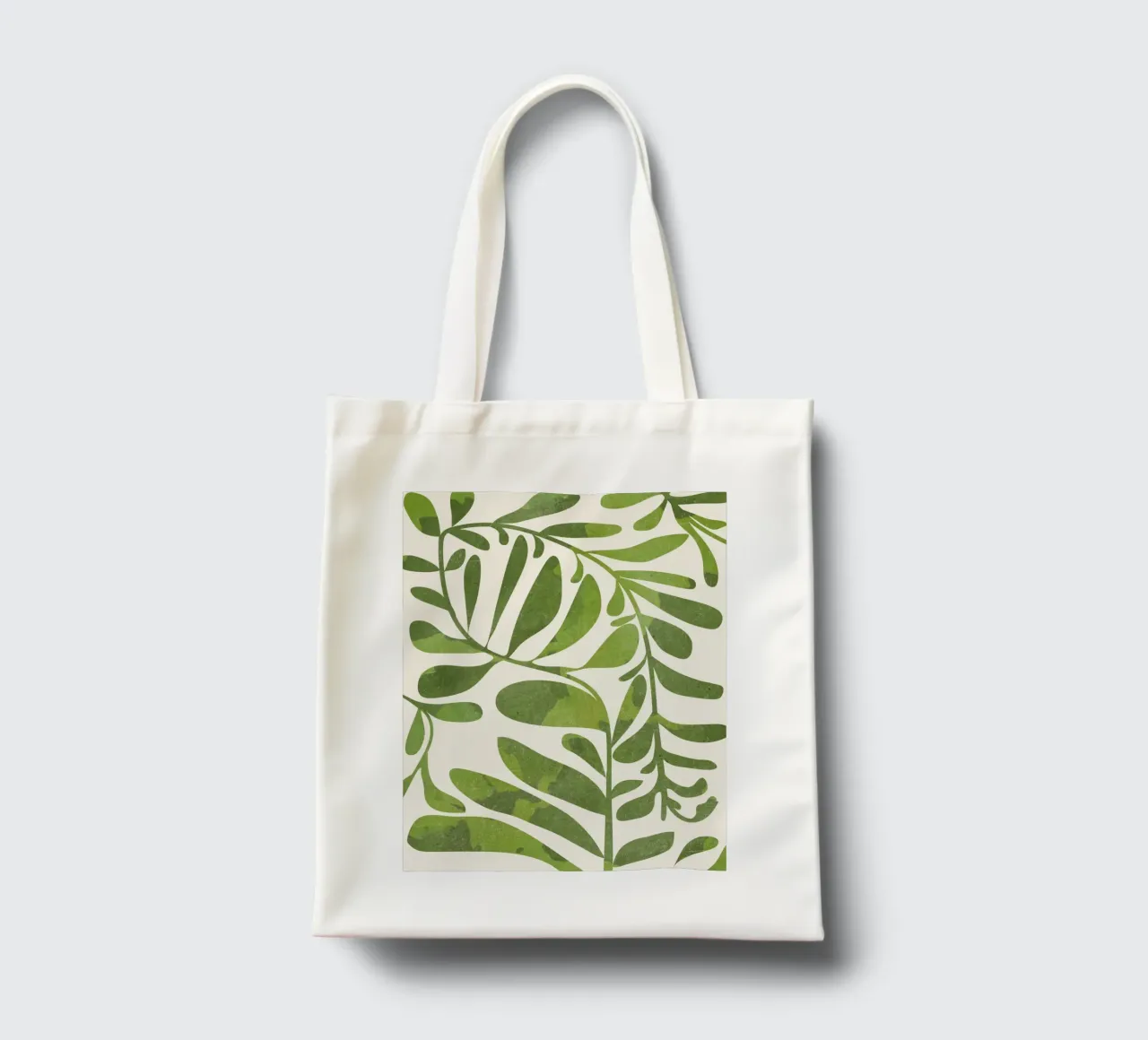Abstract Plant tote bag by ThingDesign