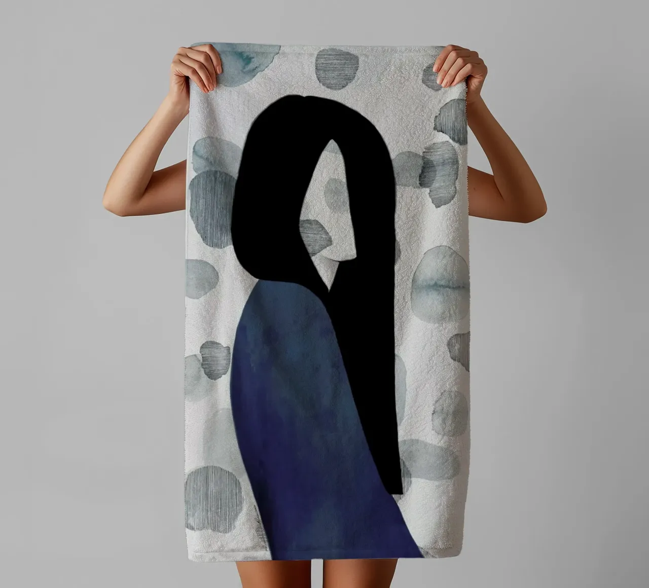 Reflections badhanddoek van Ramona Russu