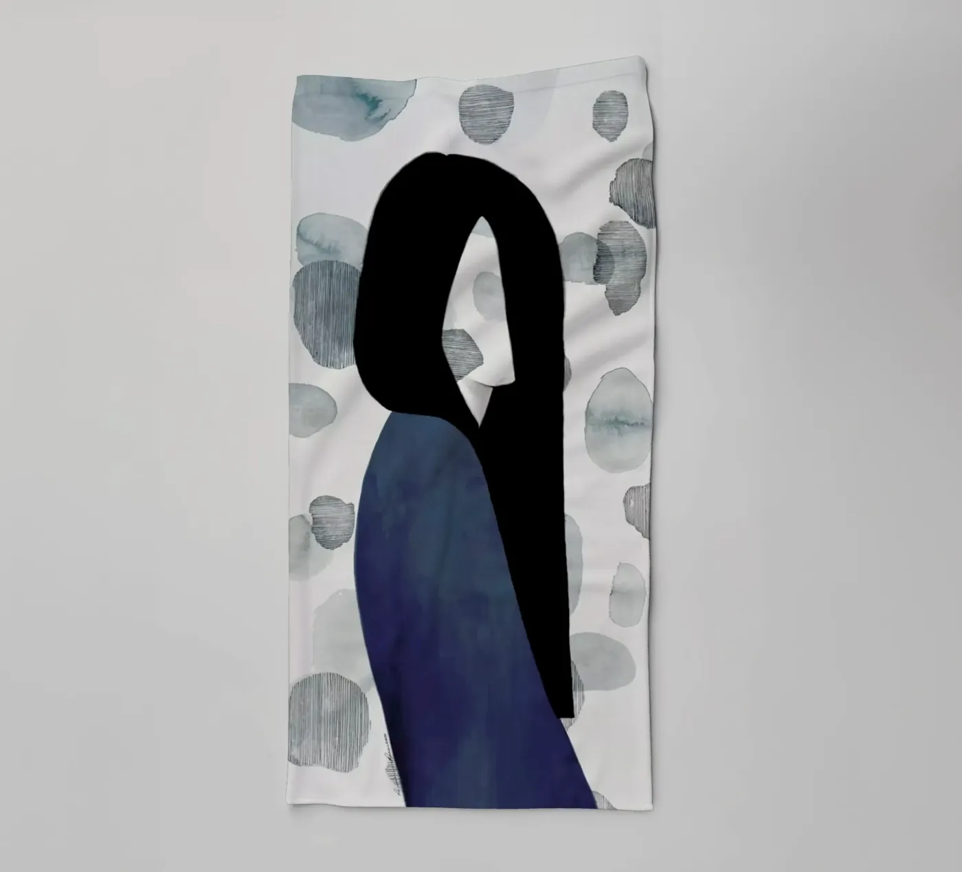 Reflections badhanddoek van Ramona Russu