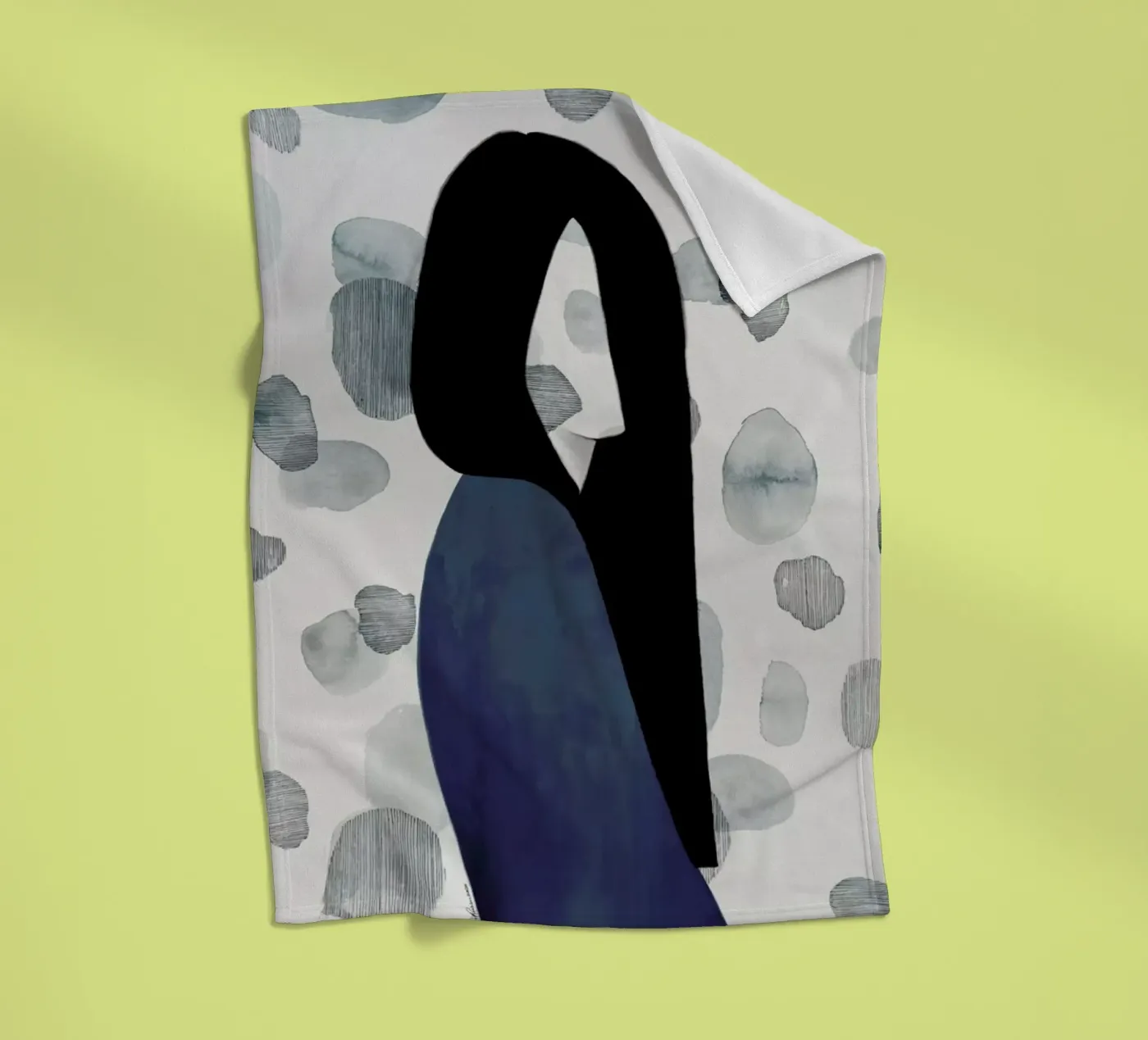 Reflections Fleecedecke von Ramona Russu