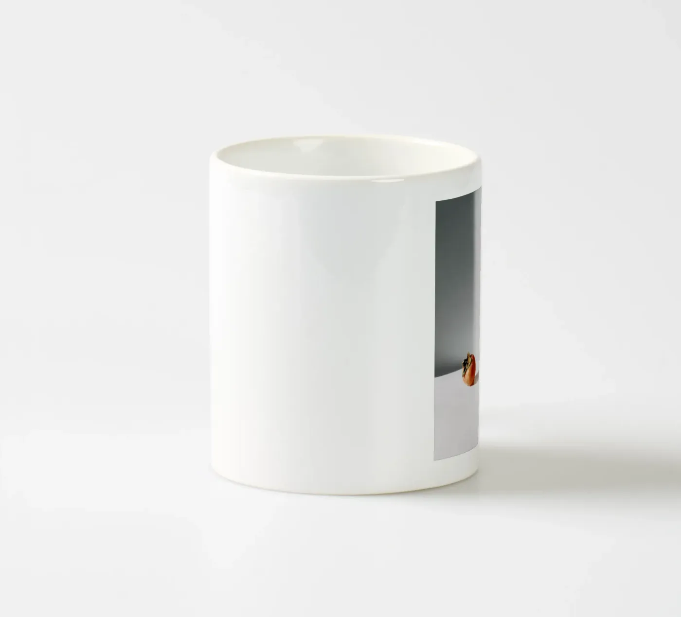 Persimmon Fruit ceramic mug by George Griefy