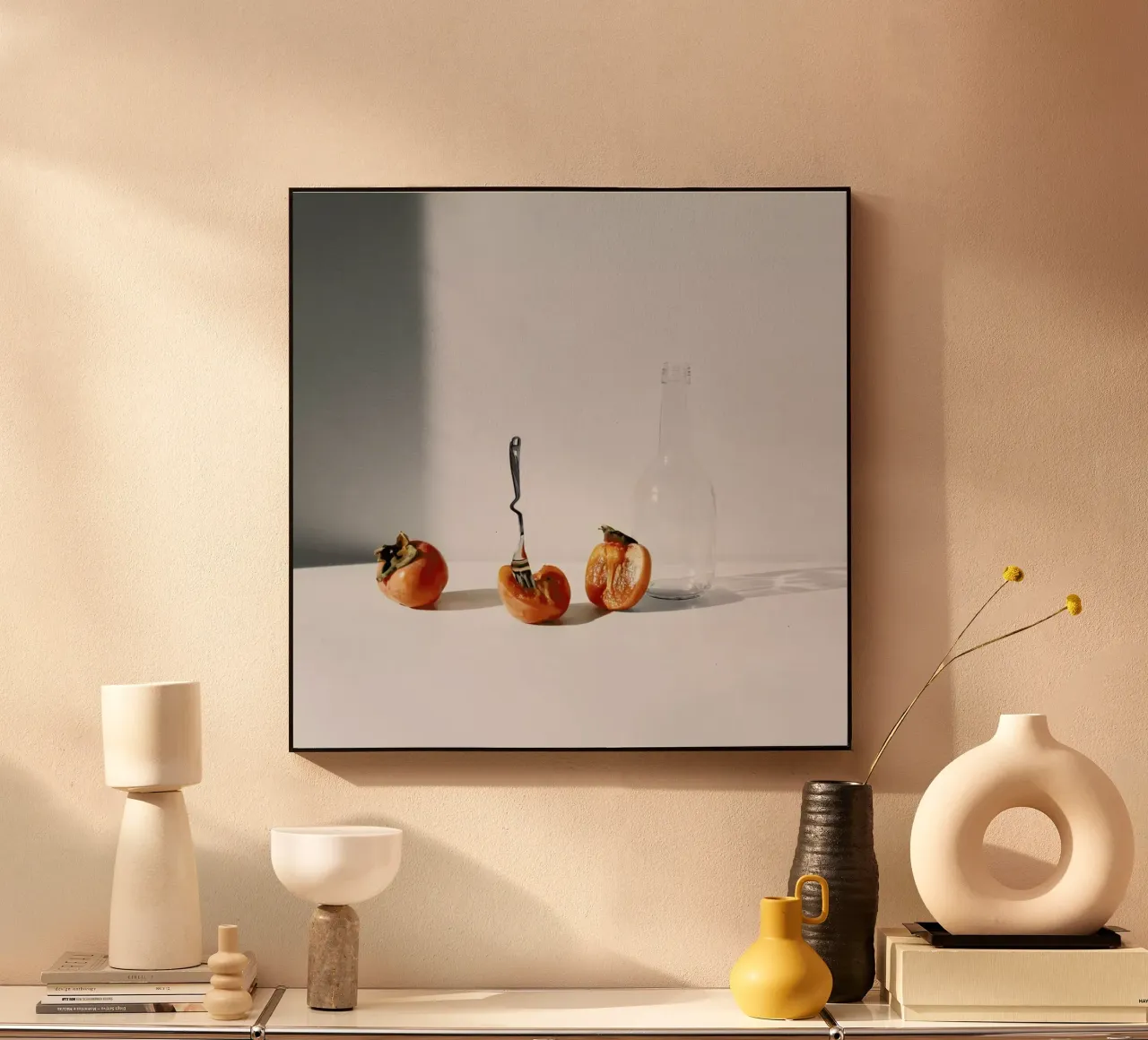 Persimmon Fruit plexiglass da George Griefy