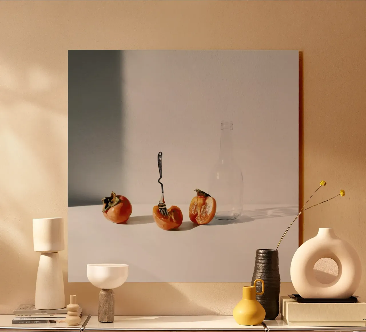 Persimmon Fruit plexiglass da George Griefy