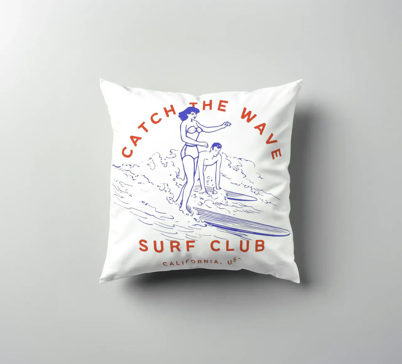 CATCH THE WAVE cuscino da Einfach Uebel