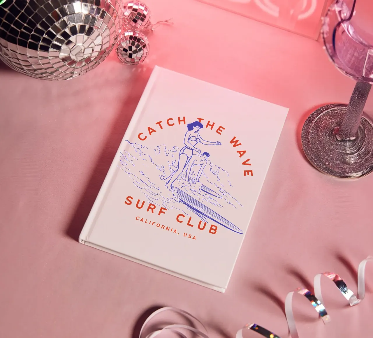 CATCH THE WAVE notebook by Einfach Uebel