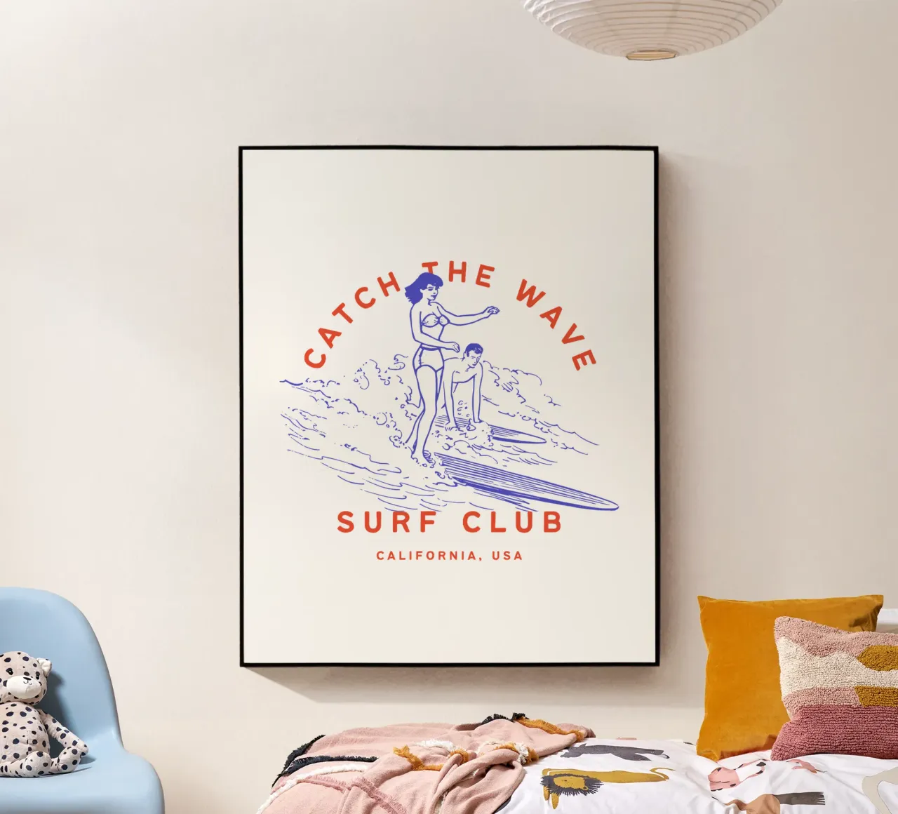 CATCH THE WAVE plexiglass da SMRT STUDIO