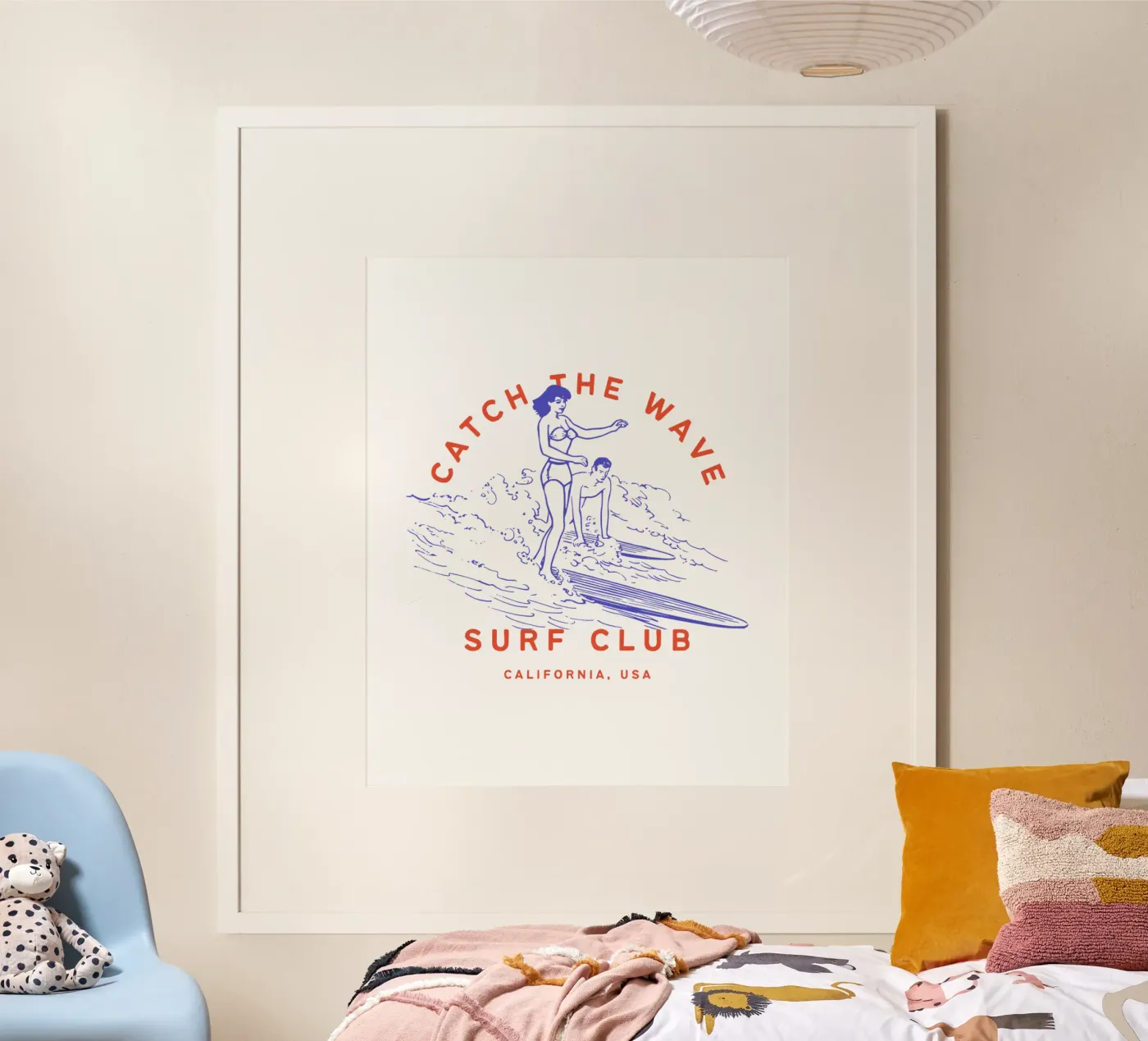 CATCH THE WAVE poster da SMRT STUDIO