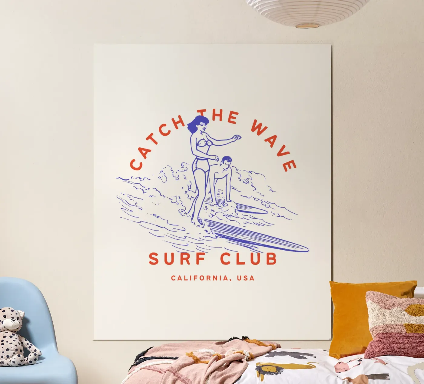 CATCH THE WAVE poster da SMRT STUDIO
