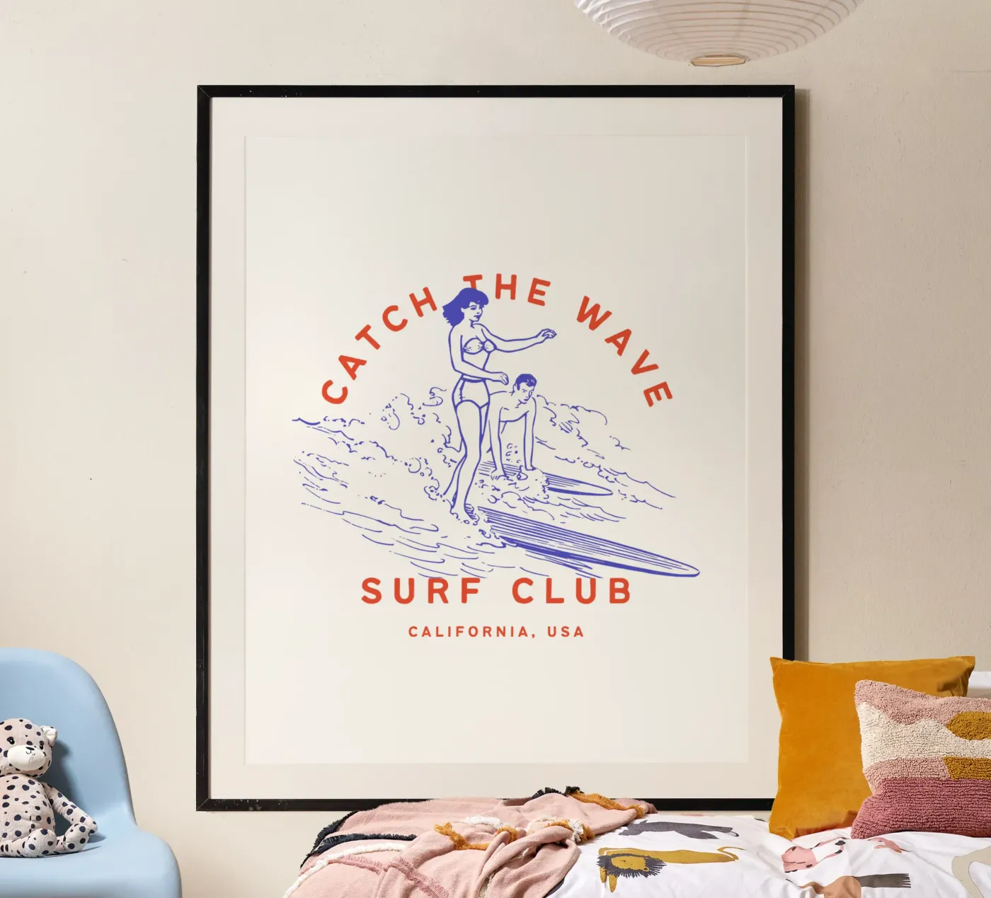 CATCH THE WAVE poster da SMRT STUDIO