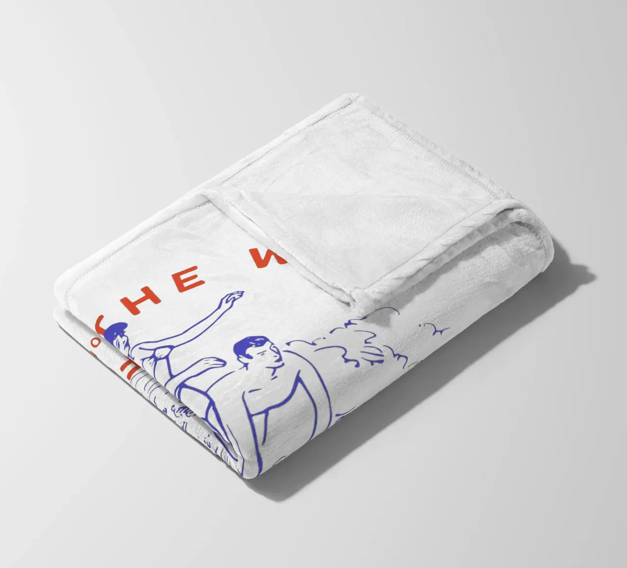 CATCH THE WAVE coperta in pile da Einfach Uebel