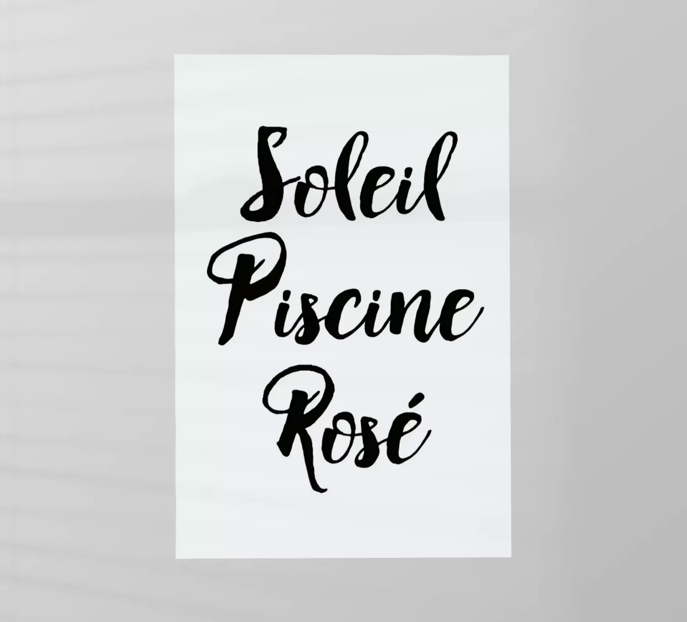 Rosé pellicola backlit da typed