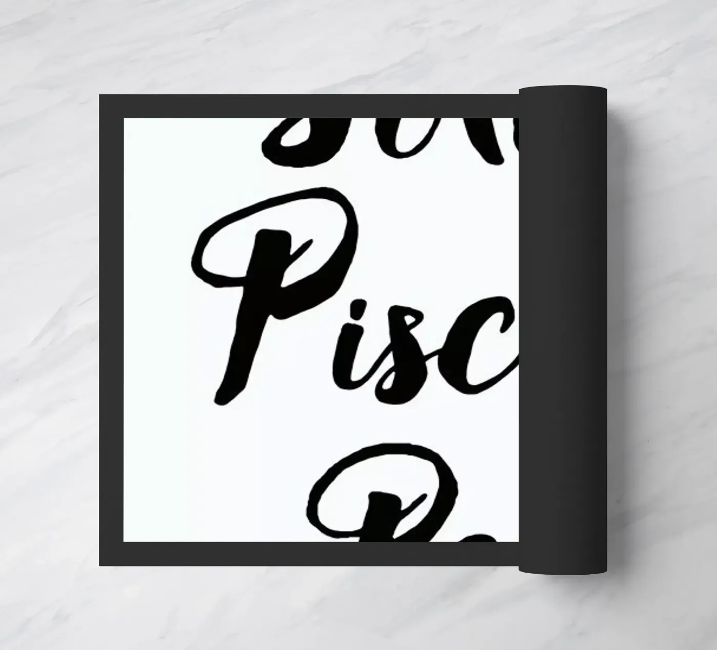 Rosé Fußmatte von typed