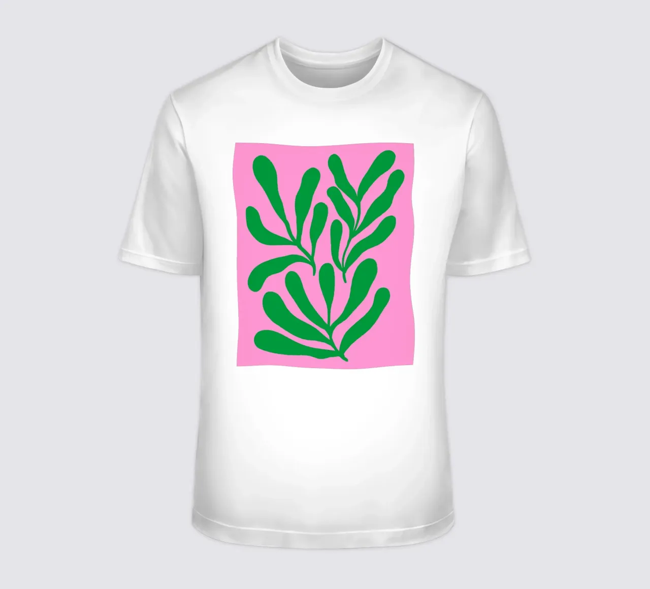 Rami colorati - rosa e verdi t-shirt da Wackapacka