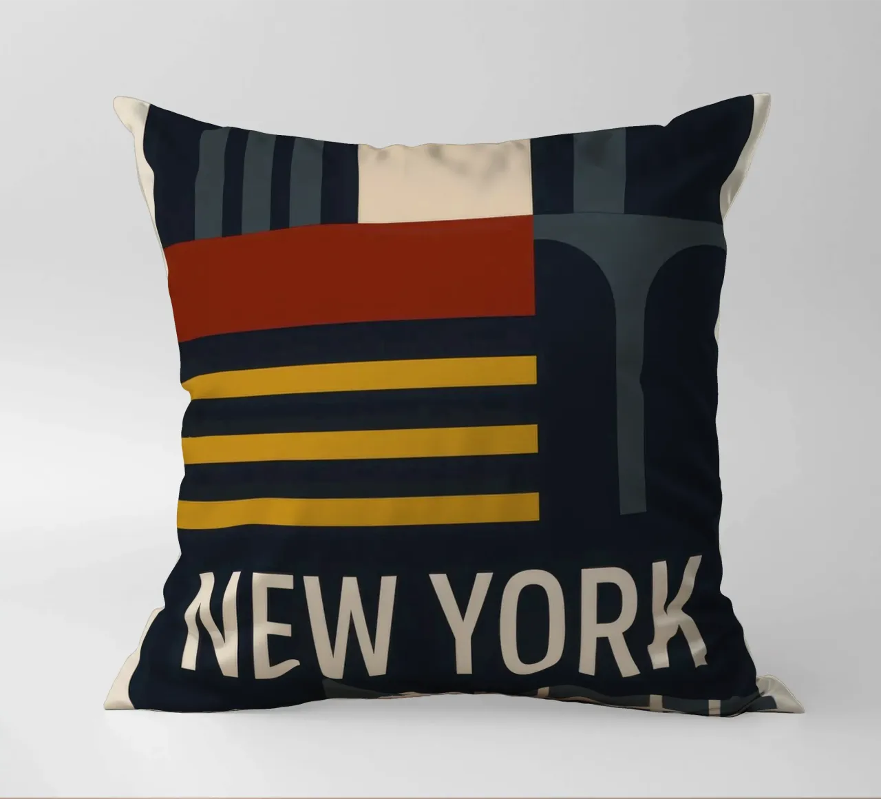 New York - La città che non dorme mai cuscino da JETLAG | affiches voyage