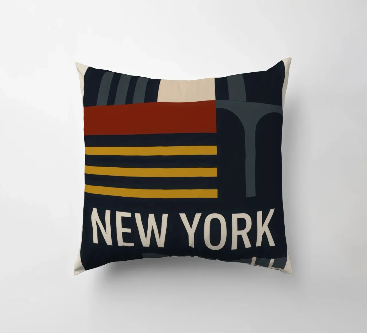 New York - La città che non dorme mai cuscino da JETLAG | affiches voyage