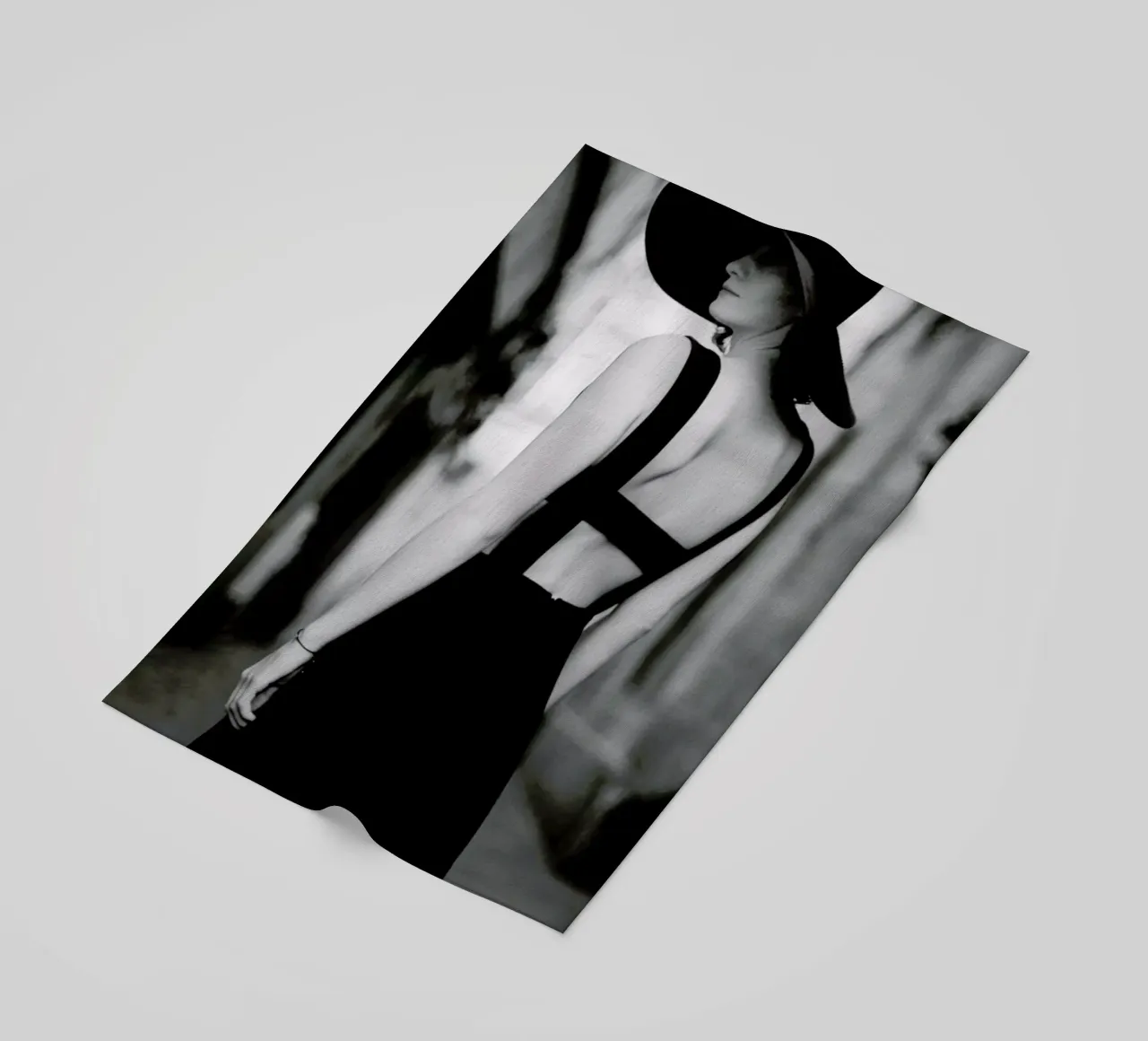 Graceful beach towel by Runway Collective