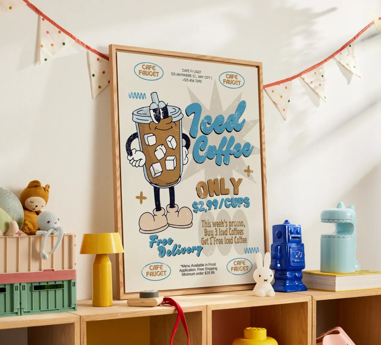 ICED COFFEE plexiglass da Einfach Uebel