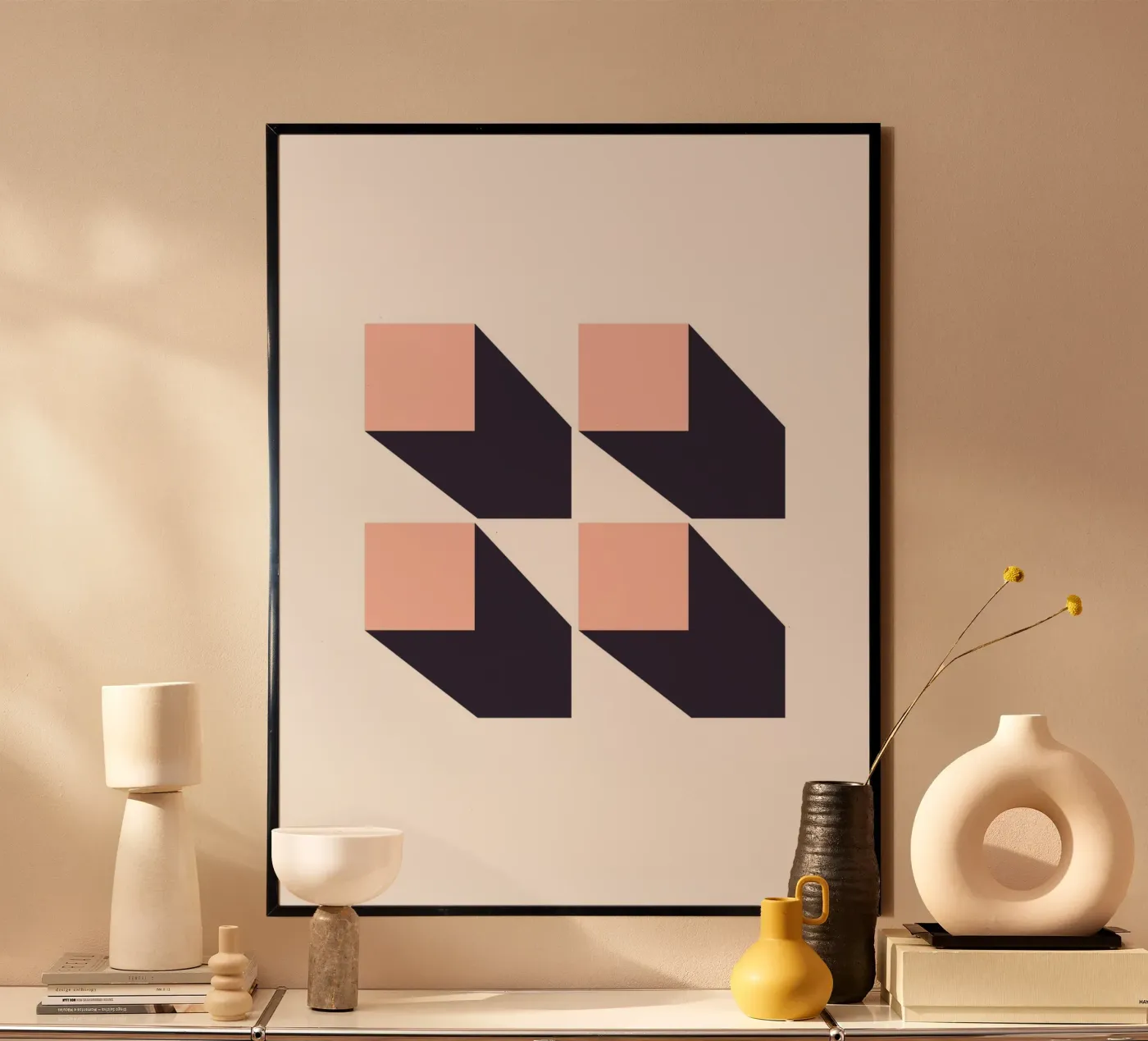 SHADOW GEOMETRY Poster von SMRT STUDIO