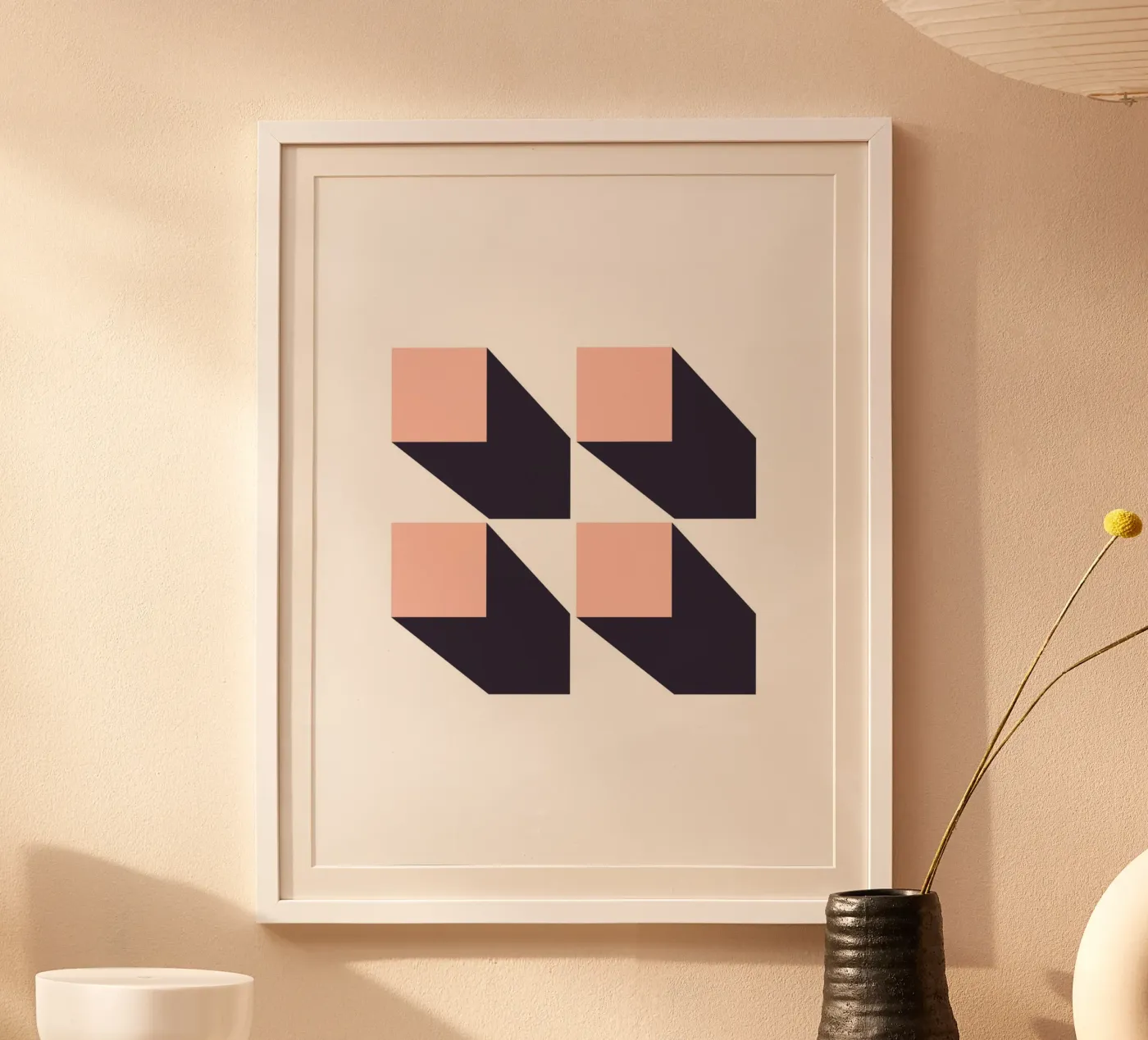 SHADOW GEOMETRY Poster von SMRT STUDIO