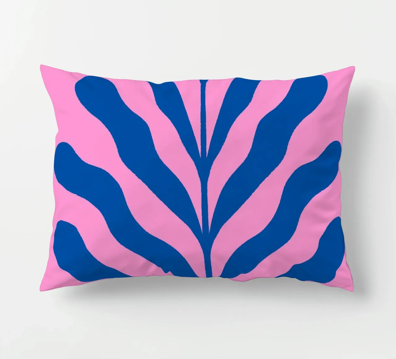 Ramo colorato - rosa e blu cuscino da Wackapacka
