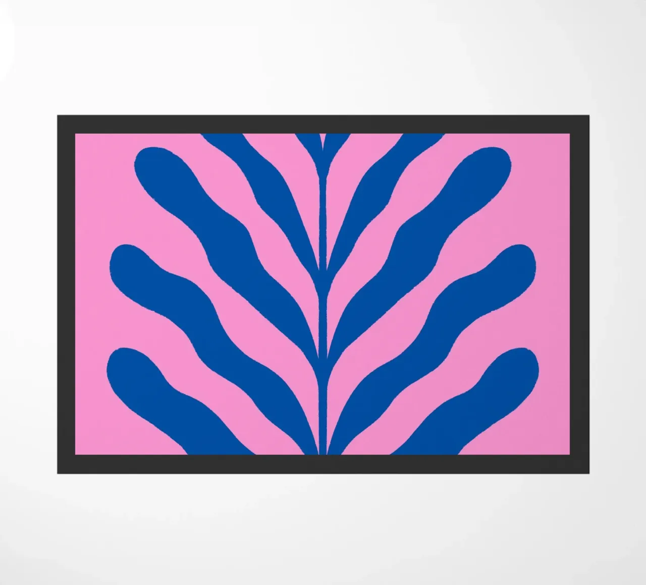 Ramo colorato - rosa e blu zerbino da Wackapacka