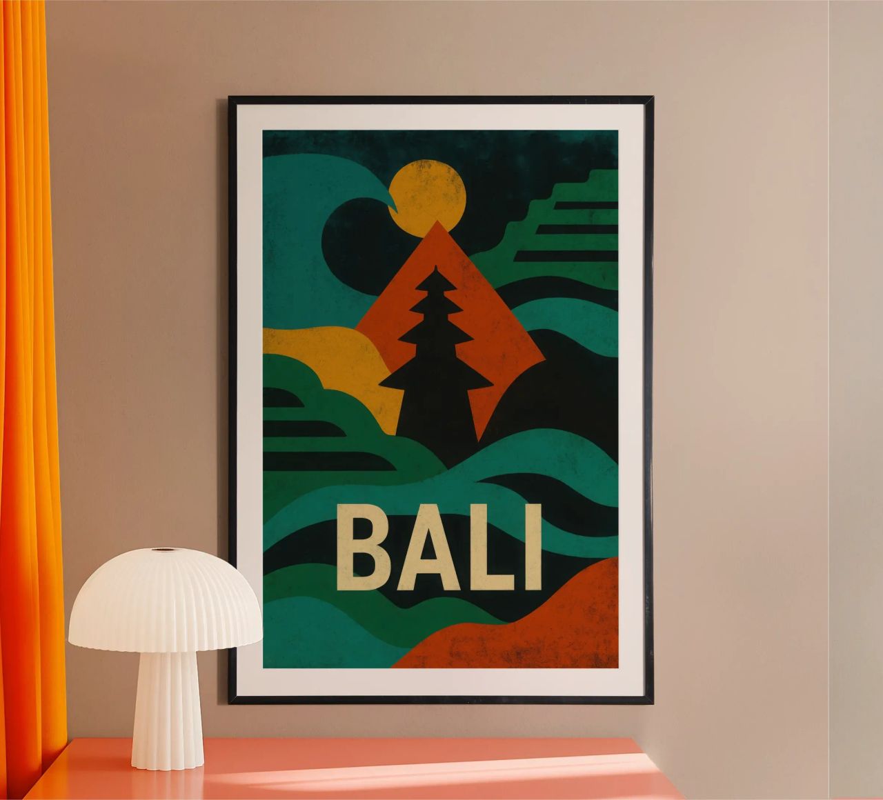 Bali – L'appel mystique de l'île des Dieux poster de JETLAG | affiches voyage