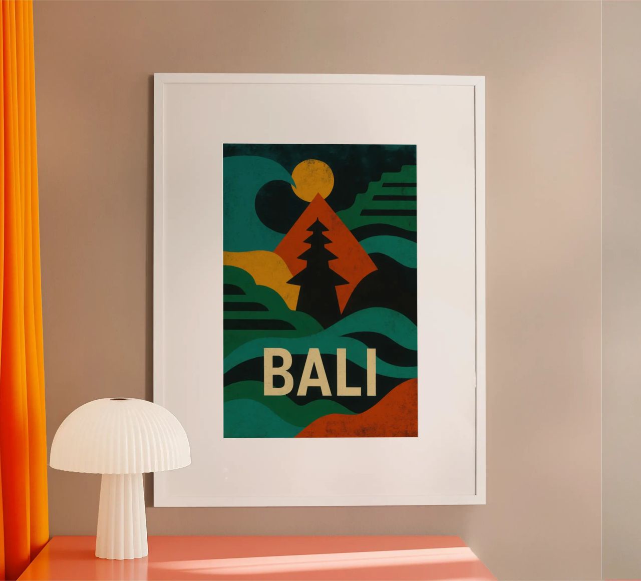 Bali – L'appel mystique de l'île des Dieux poster de JETLAG | affiches voyage