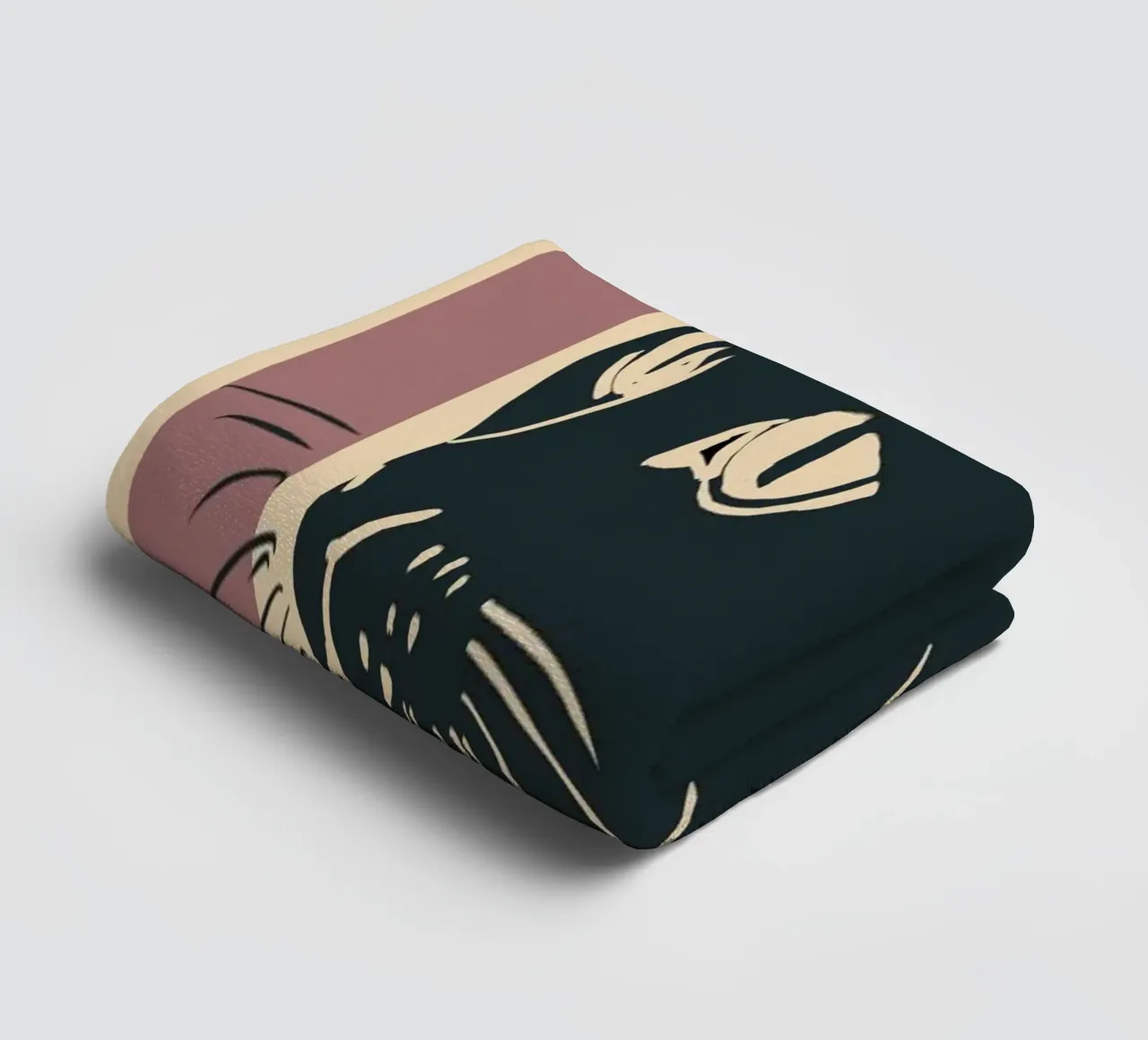 Chat noir serviette de bain de ThingDesign