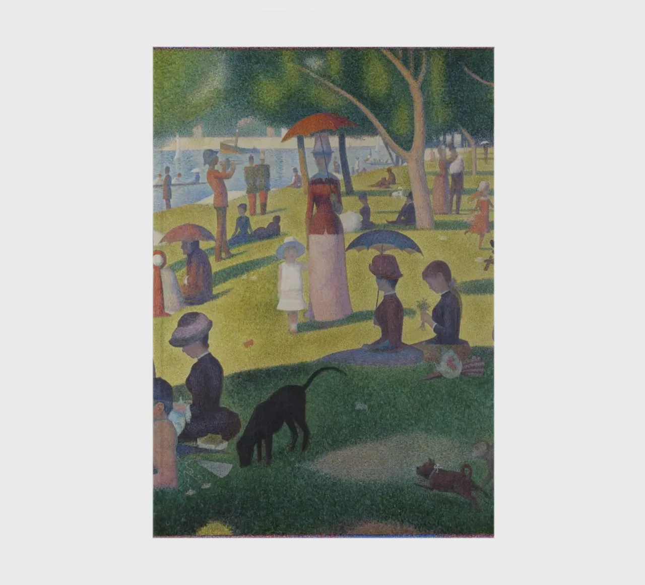 A Sunday Afternoon on the Island of La Grande Jatte G Seurat notebook by Venus Art