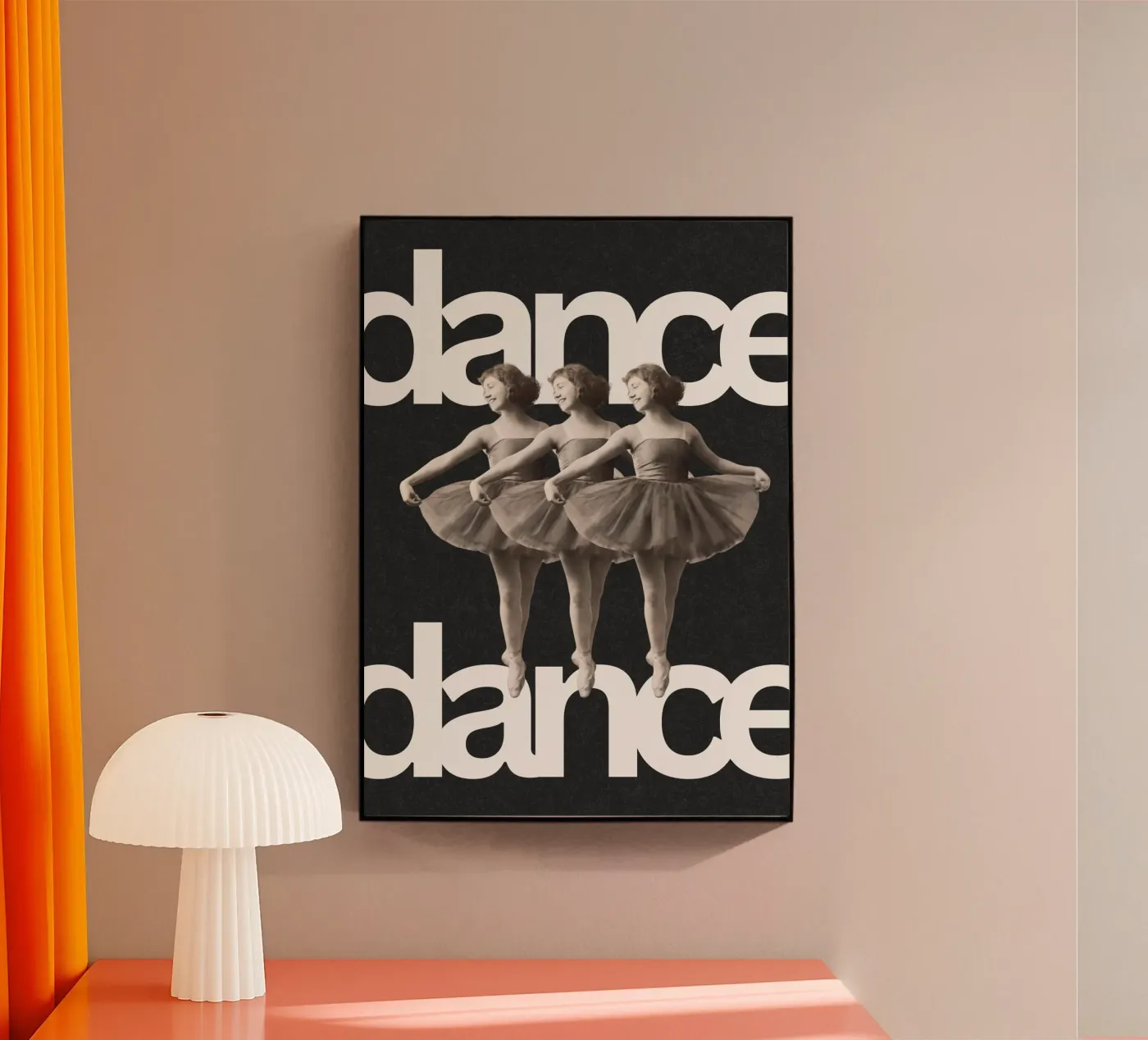 DANCE, DANCE, DANCE plexiglass da SMRT STUDIO