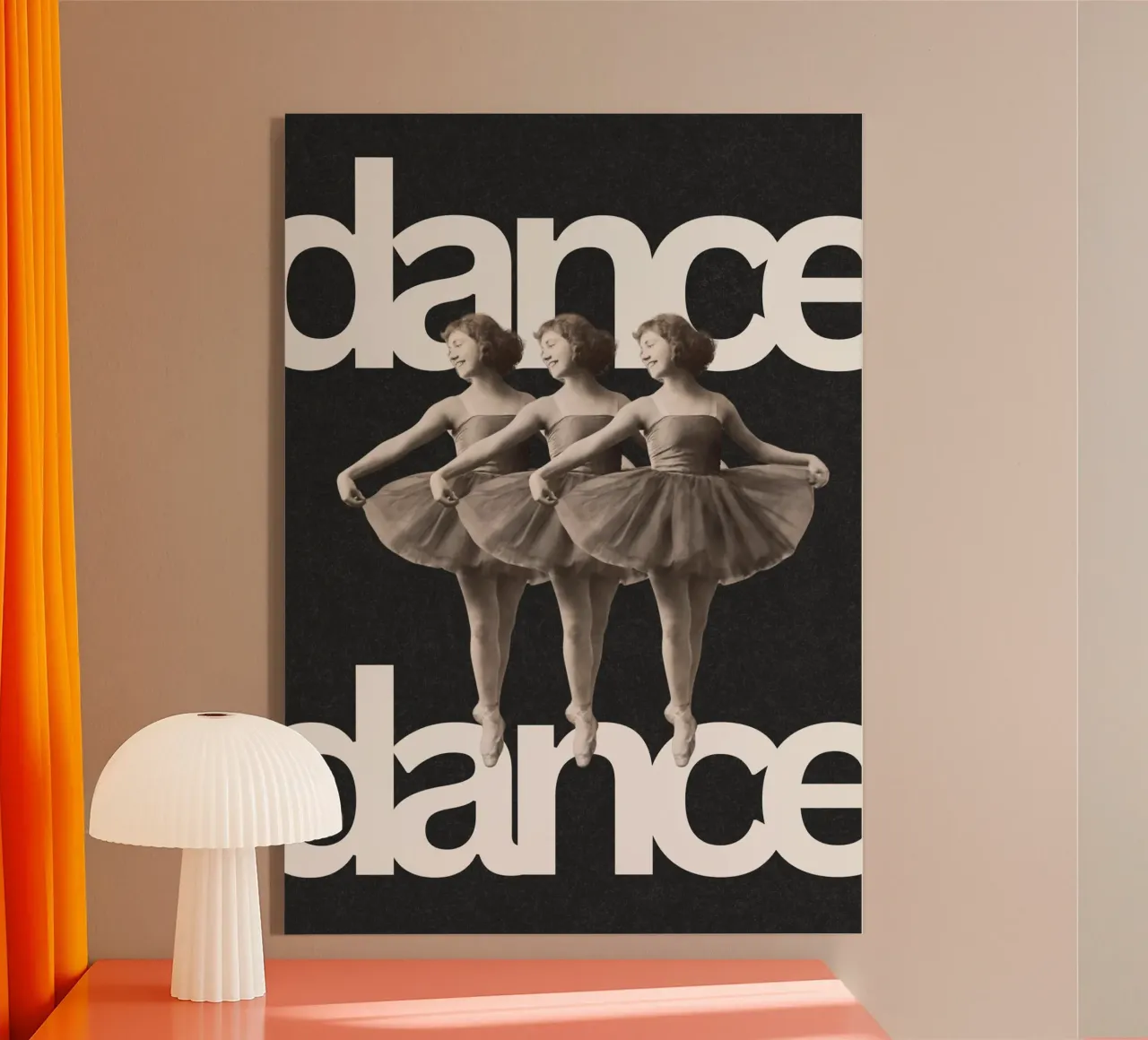 DANCE, DANCE, DANCE plexiglass da Einfach Uebel