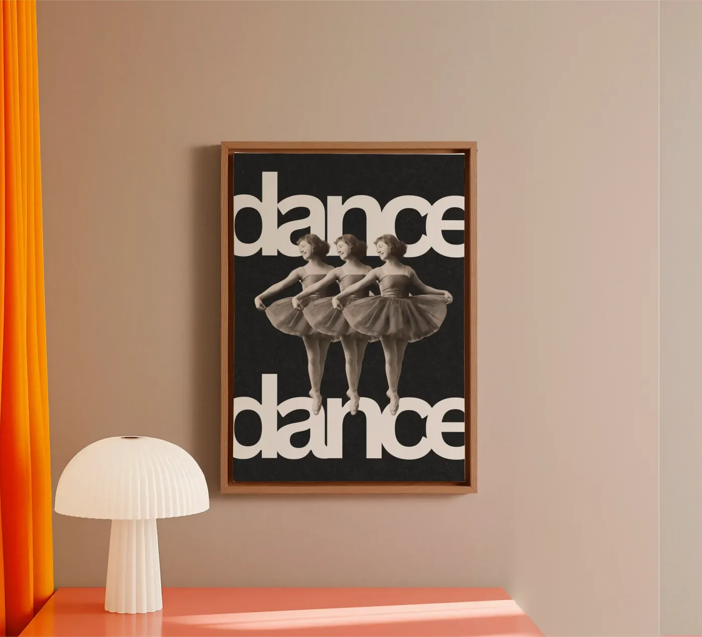 DANCE, DANCE, DANCE canvas by SMRT STUDIO